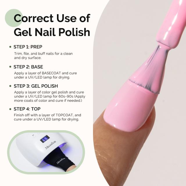 012 Pretty Pink - HEMA-Free Gel Nail Polish 0.5 fl oz/15ml