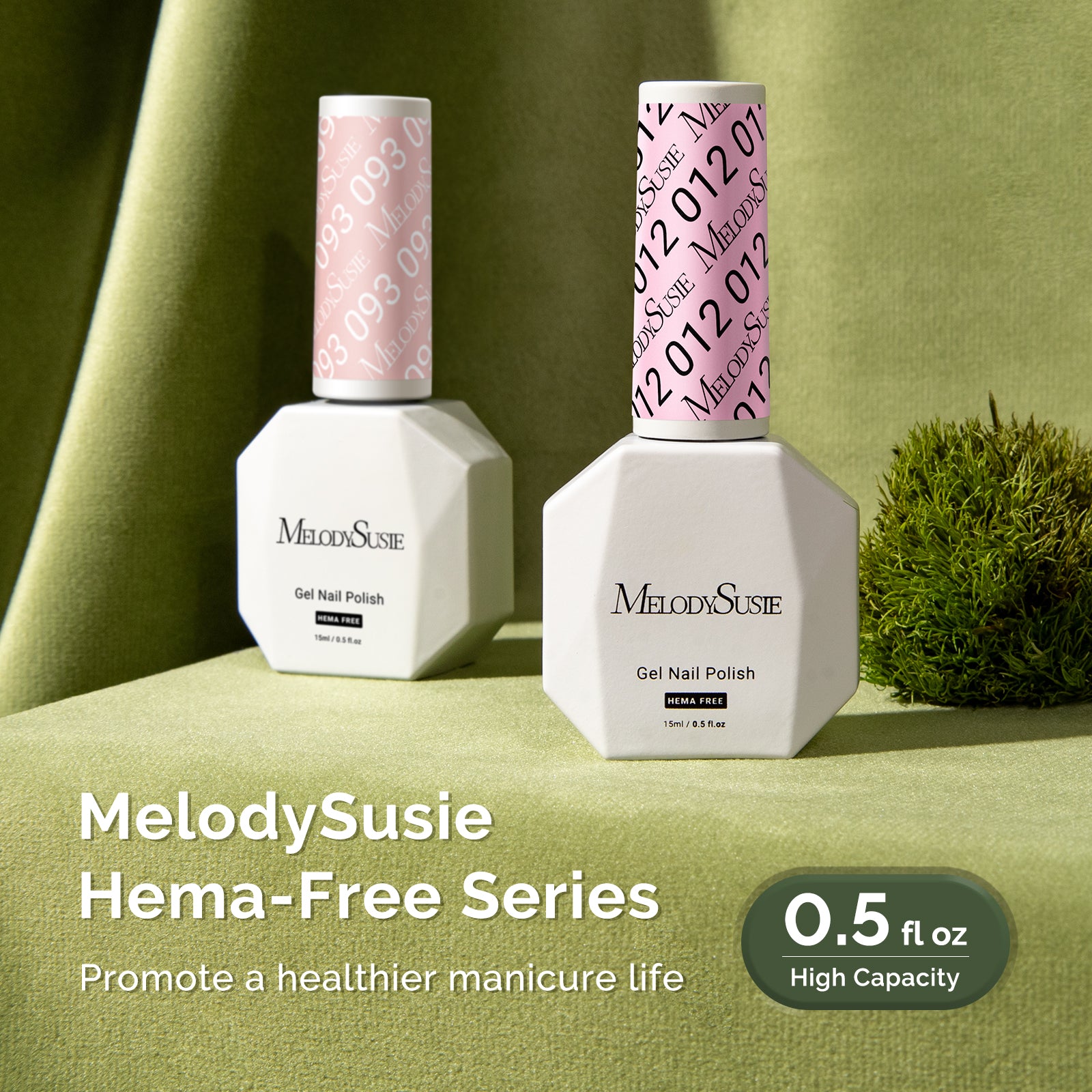 012 Pretty Pink - HEMA-Free Gel Nail Polish 0.5 fl oz/15ml - 图片7