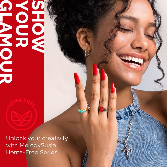 068 Sweety Red - HEMA-Free Gel Nail Polish 0.5 fl oz/15ml