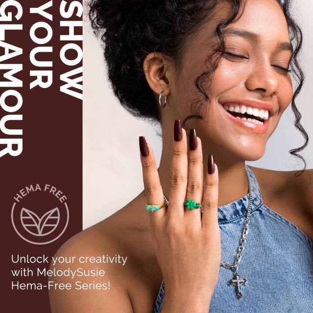 077 Brownie Brown - HEMA-Free Gel Nail Polish 0.5 fl oz/15ml