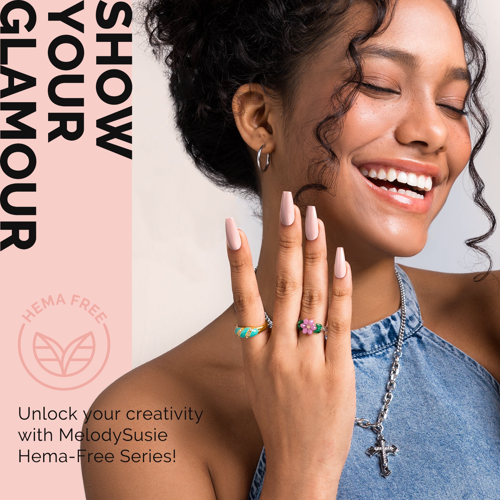 093 Nude Pink - HEMA-Free Gel Nail Polish 0.5 fl oz/15ml - 图片4