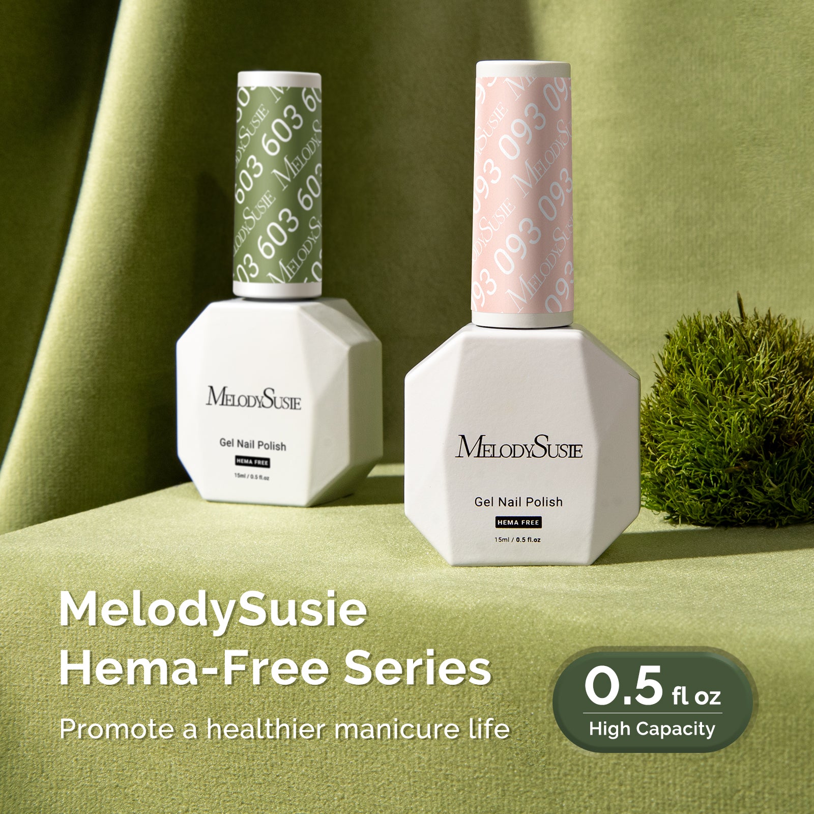 093 Nude Pink - HEMA-Free Gel Nail Polish 0.5 fl oz/15ml - 图片7