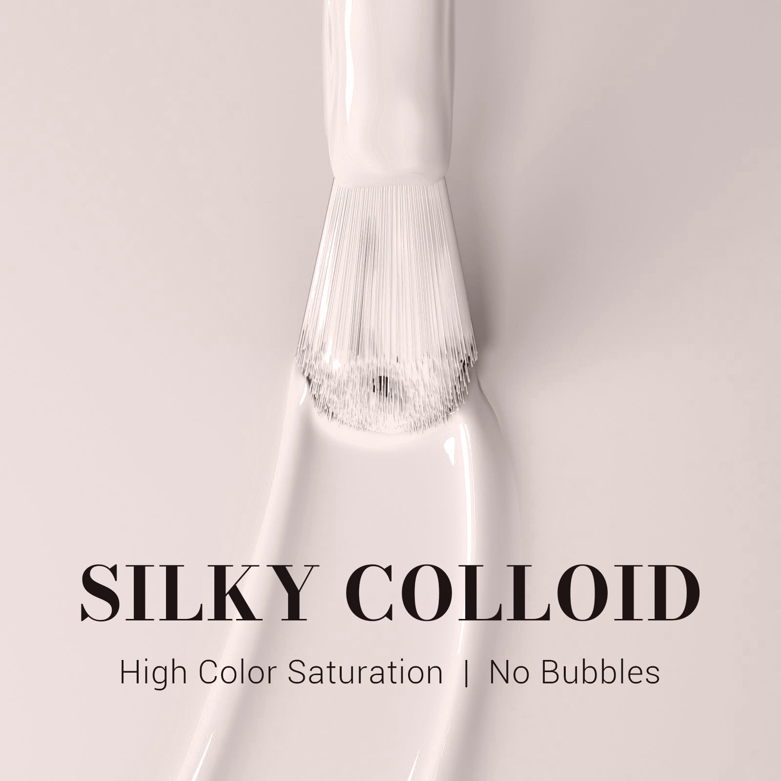 095 Glaze White  - TPO-Free Faster UV Curing Gel Nail Polish 0.5 fl oz/15ml - 图片2