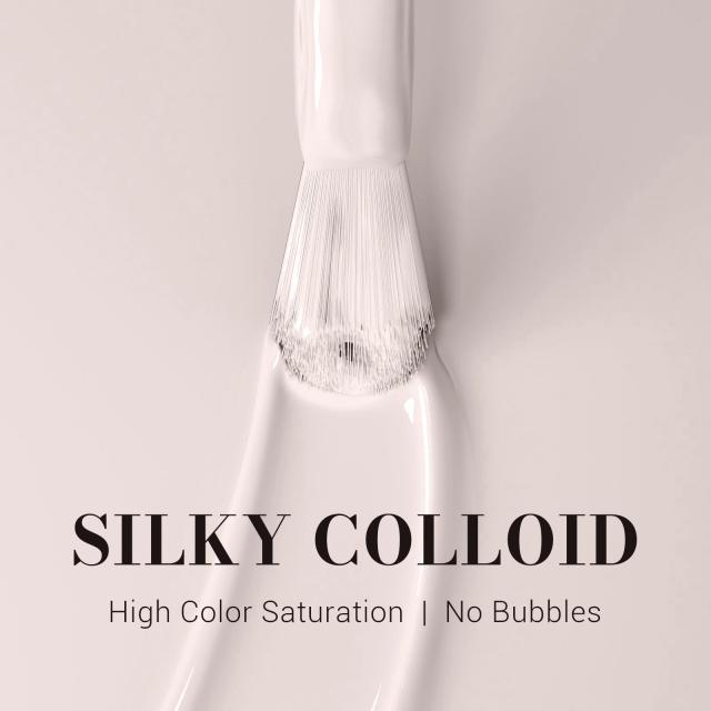 095 Glaze White  - TPO-Free Faster UV Curing Gel Nail Polish 0.5 fl oz/15ml