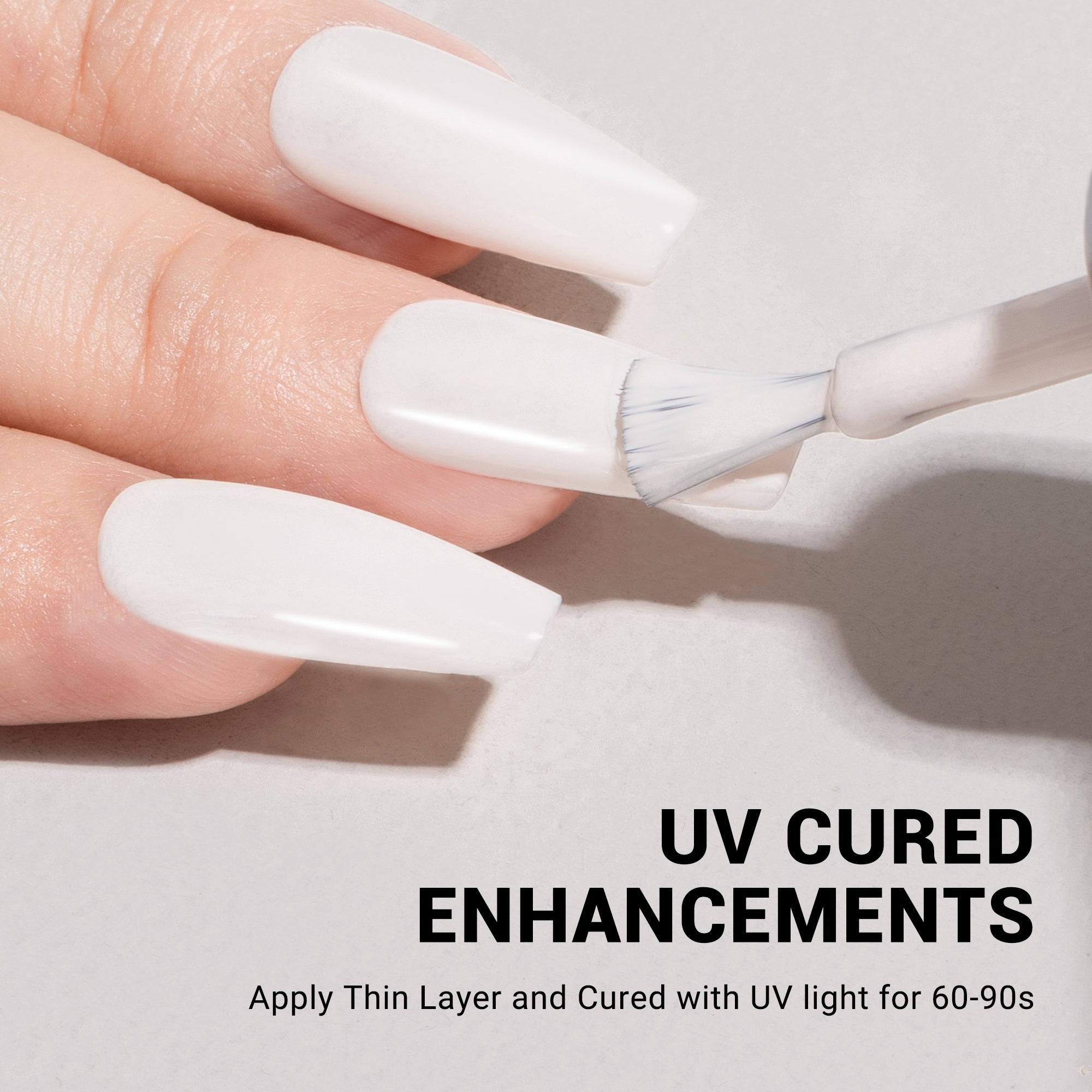 095 Glaze White - TPO-Free Thick Gel Nail Polish (15ml) - 图片5