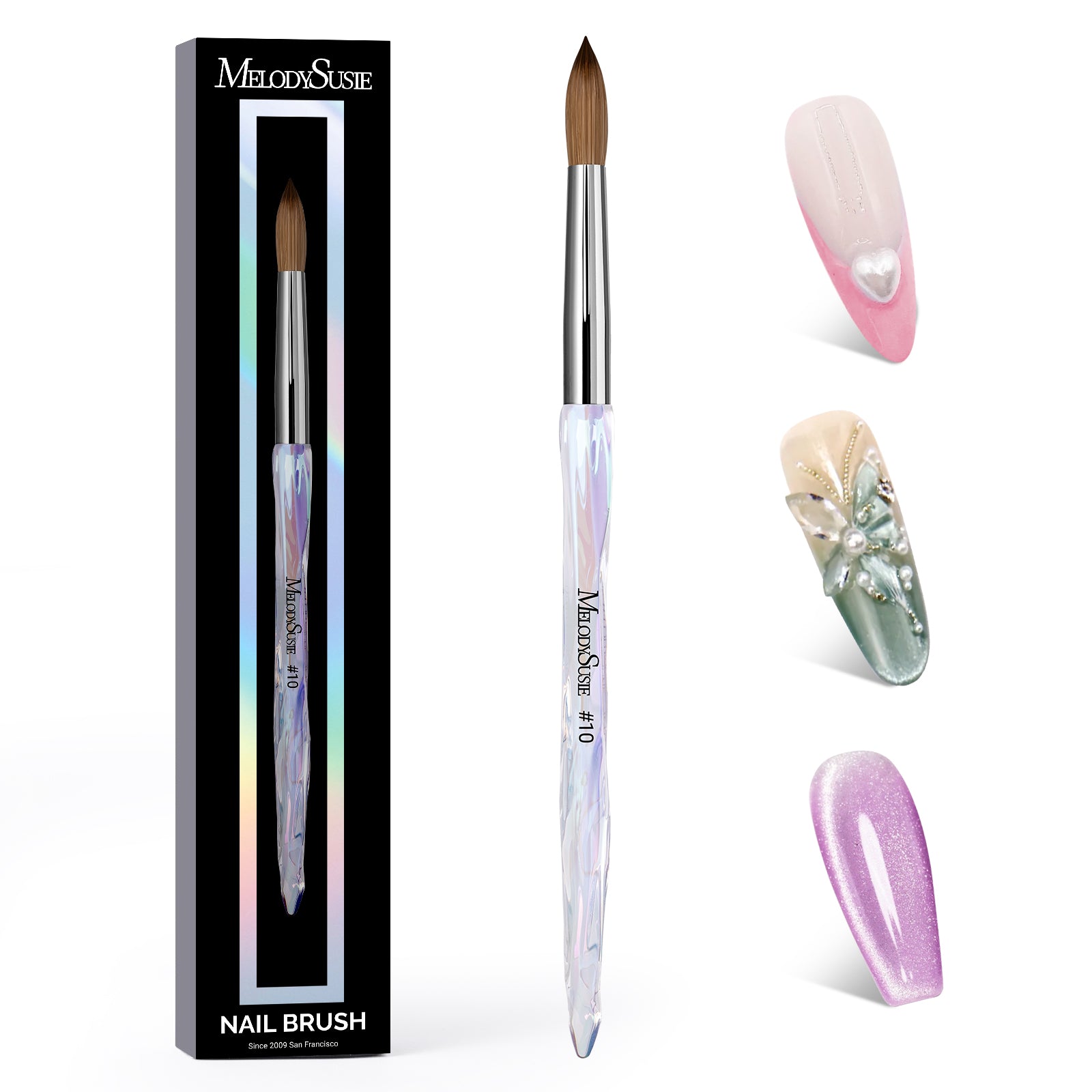 100% Kolinsky Acrylic Nail Brush - 图片8