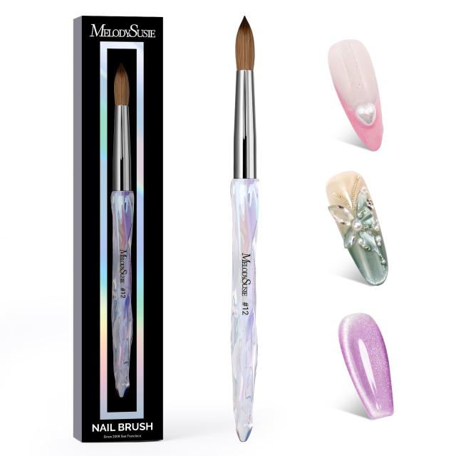 100% Kolinsky Acrylic Nail Brush