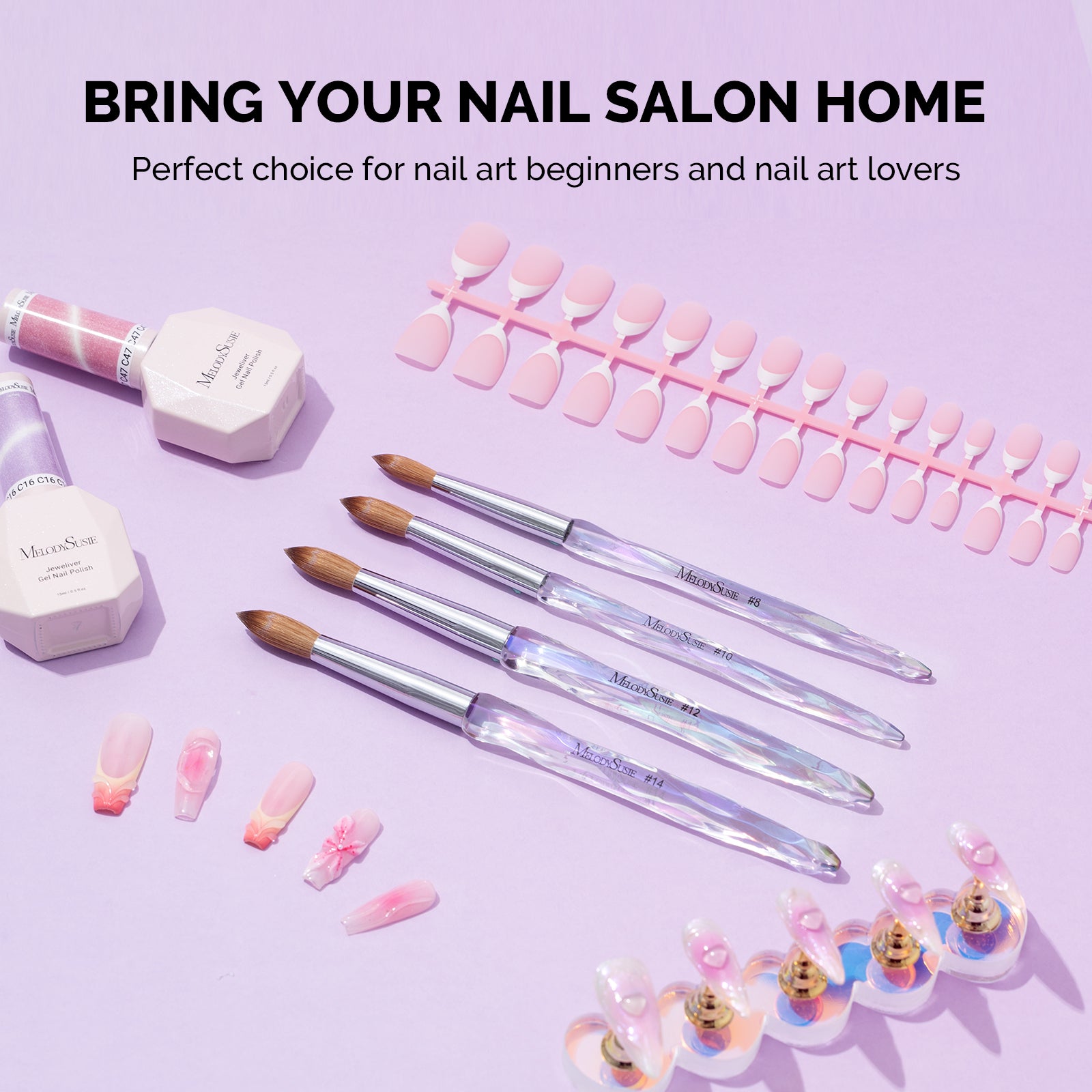 100% Kolinsky Acrylic Nail Brush - 图片7