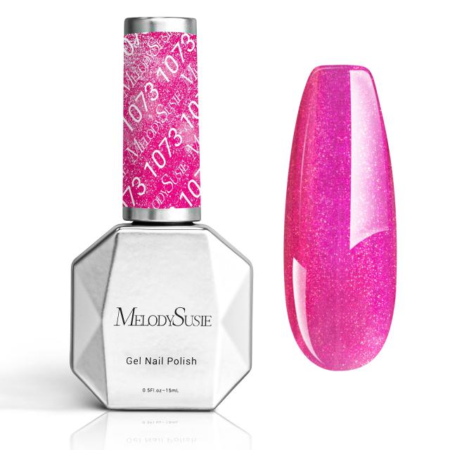 1073 Pink Neon Bliss - TPO-Free Thick Gel Nail Polish(15ml)