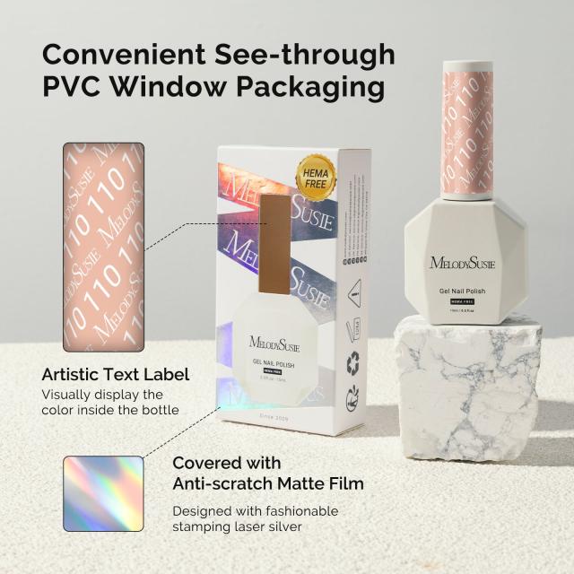 110 Sand Nude - HEMA-Free Gel Nail Polish 0.5 fl oz/15ml