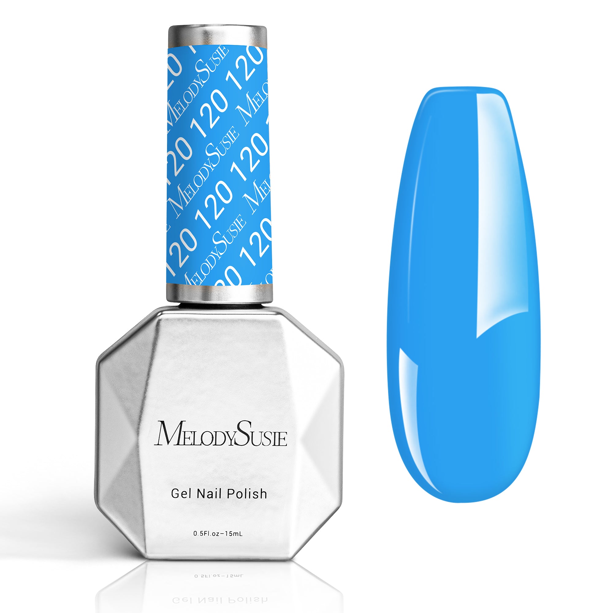 120 Pool Blue - TPO-Free Thick Gel Nail Polish(15ml)