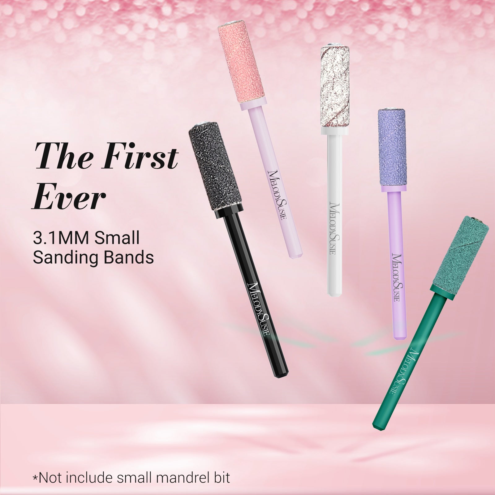 120Pcs Small Sanding Bands for 3.1mm Mandrel Bit  (Only Sanding Bands) - 图片2