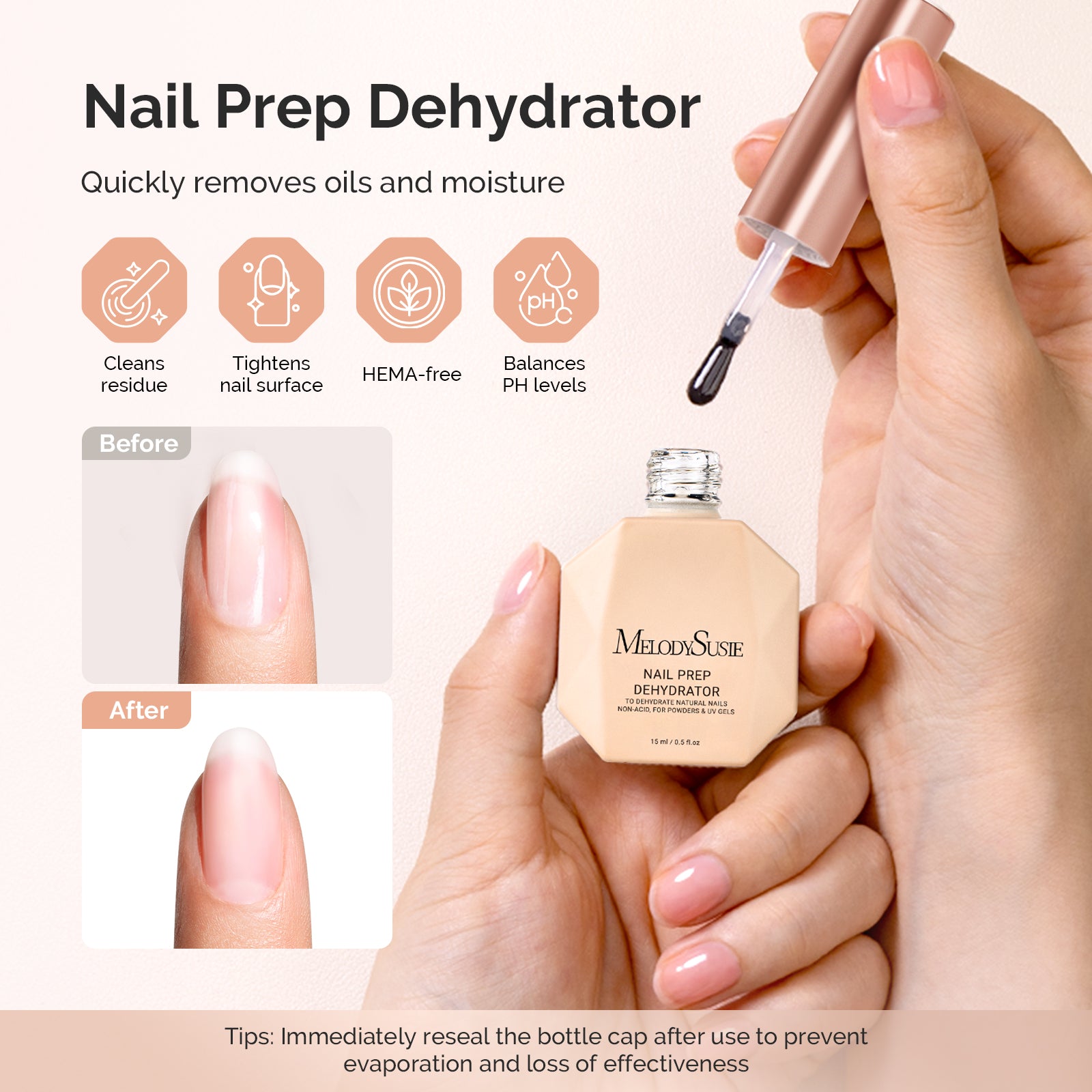 15ml Nail Dehydrator & Primer & Gel Essentials - 图片8