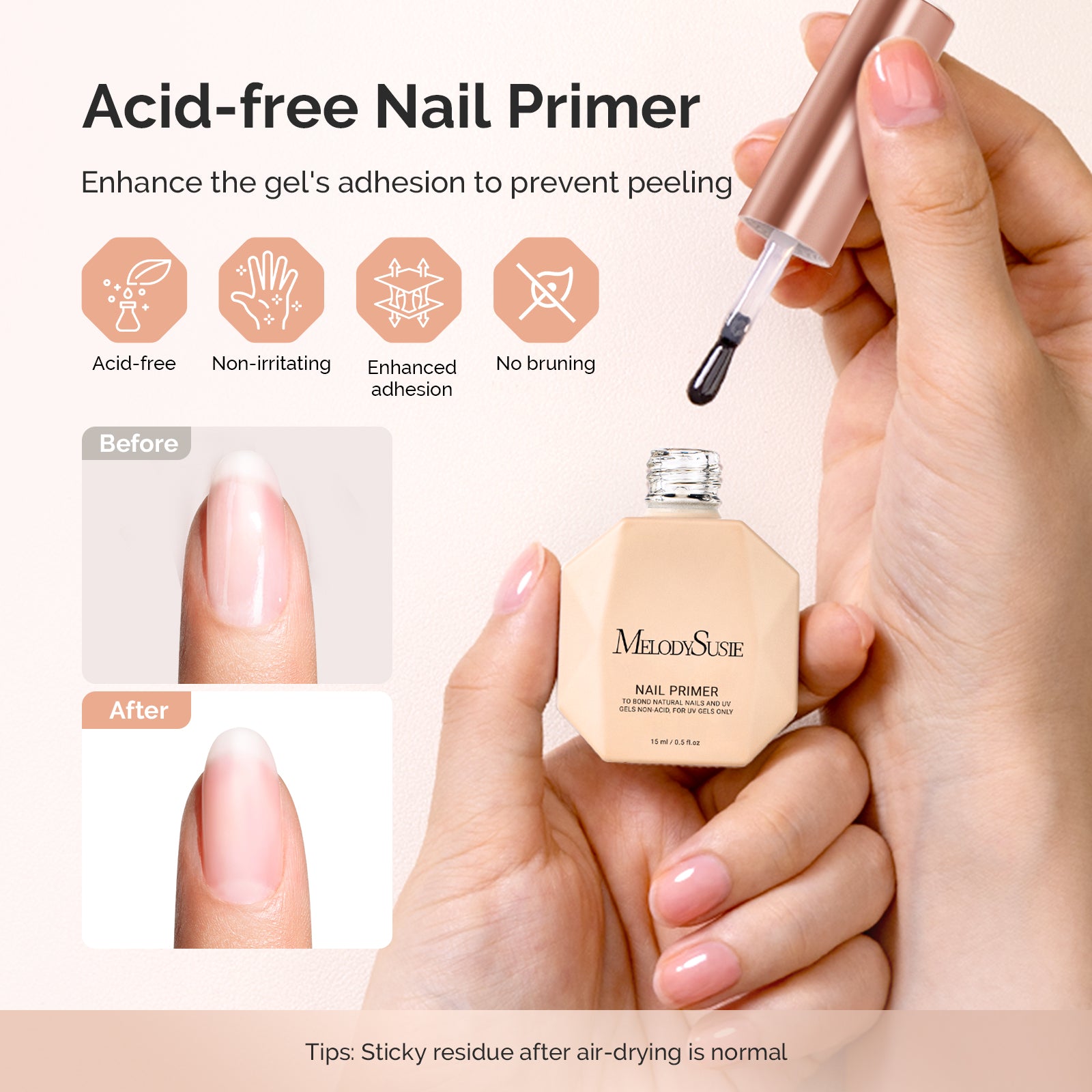15ml Nail Dehydrator & Primer & Gel Essentials - 图片3