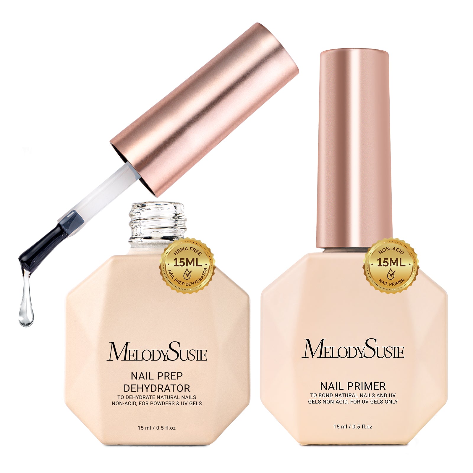 15ml Nail Dehydrator & Primer & Gel Essentials