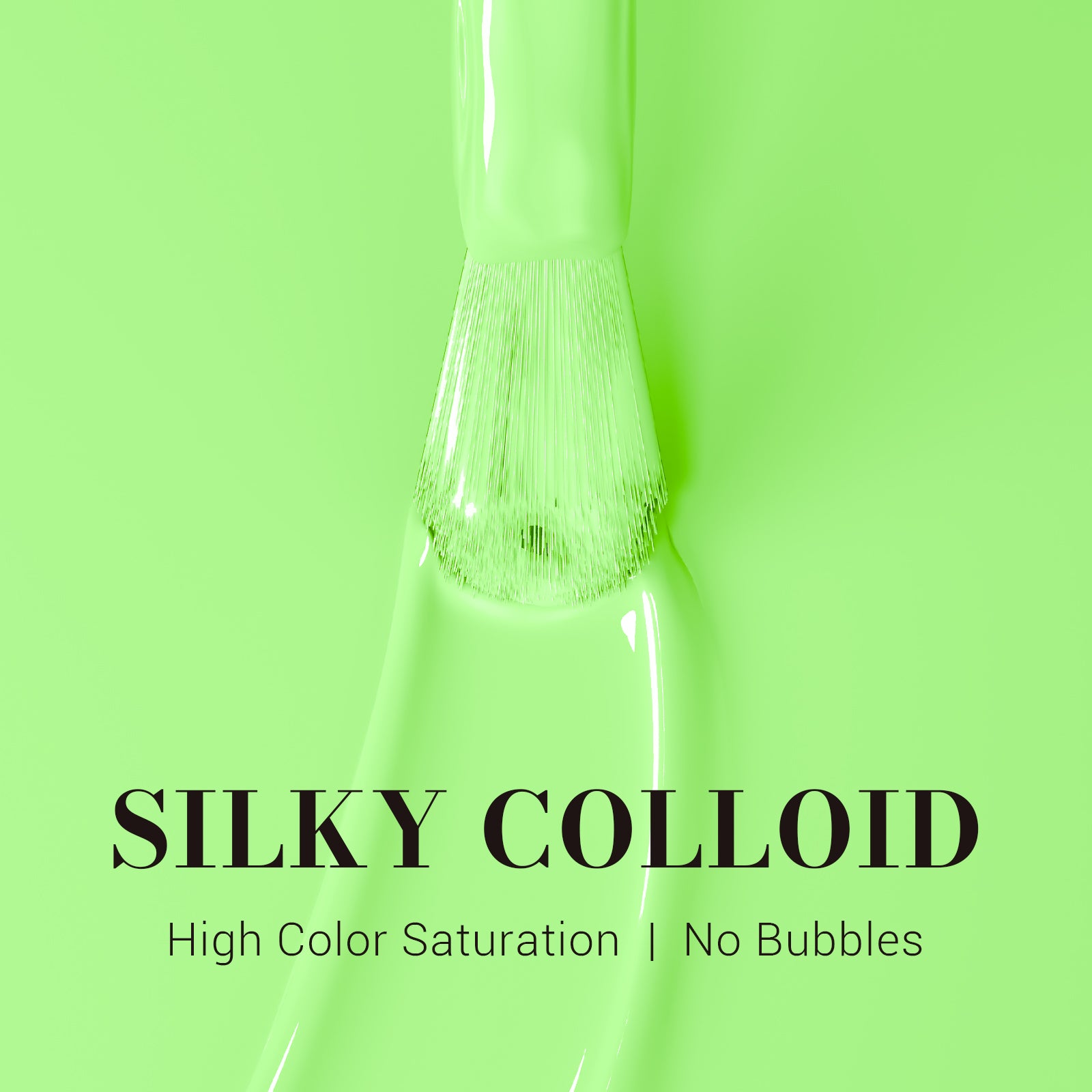 1649 Lime Green - TPO-Free Faster UV Curing Gel Nail Polish(15ml) - 图片2