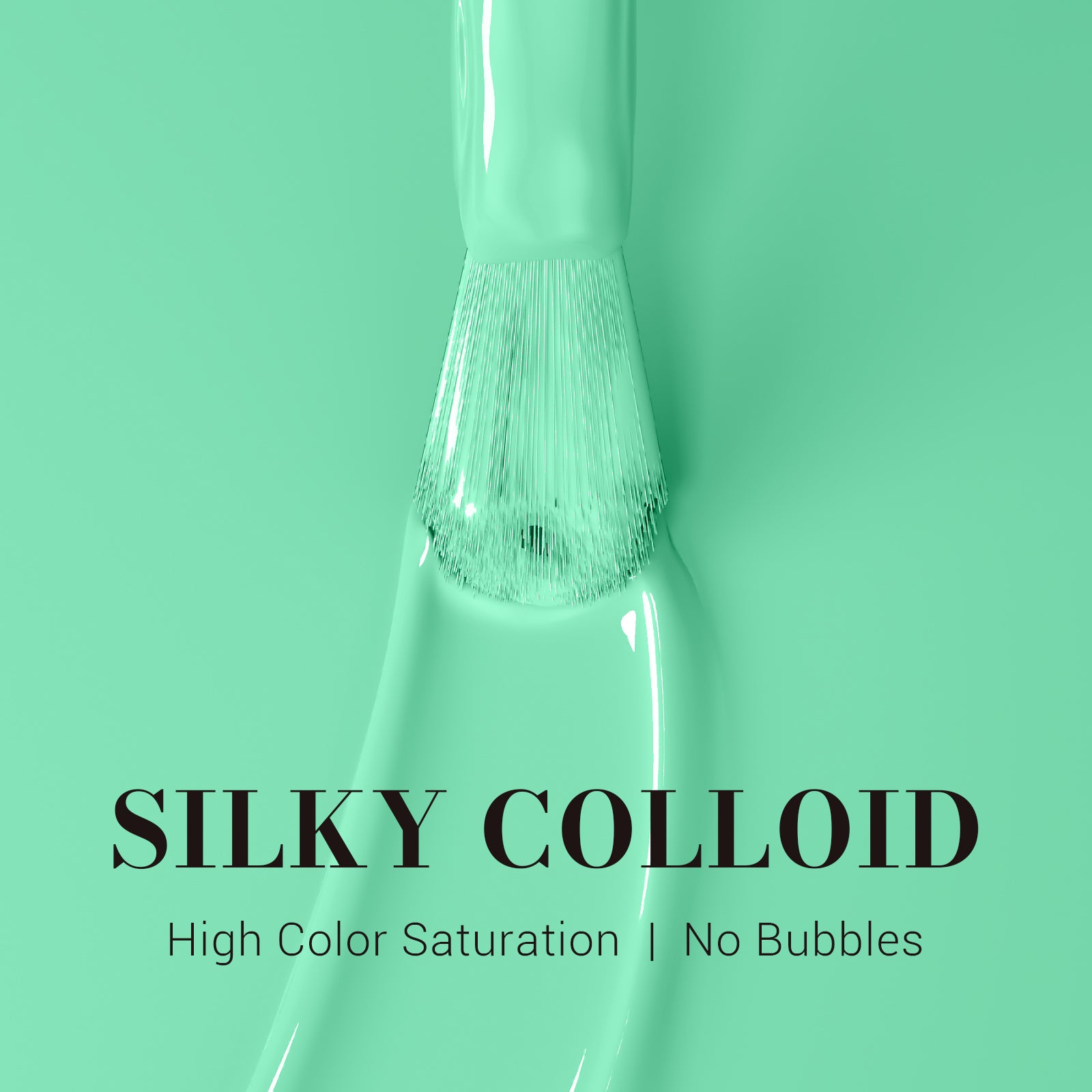 1651 Mint Green - TPO-Free Faster UV Curing Gel Nail Polish 0.5 fl oz/15ml - 图片2