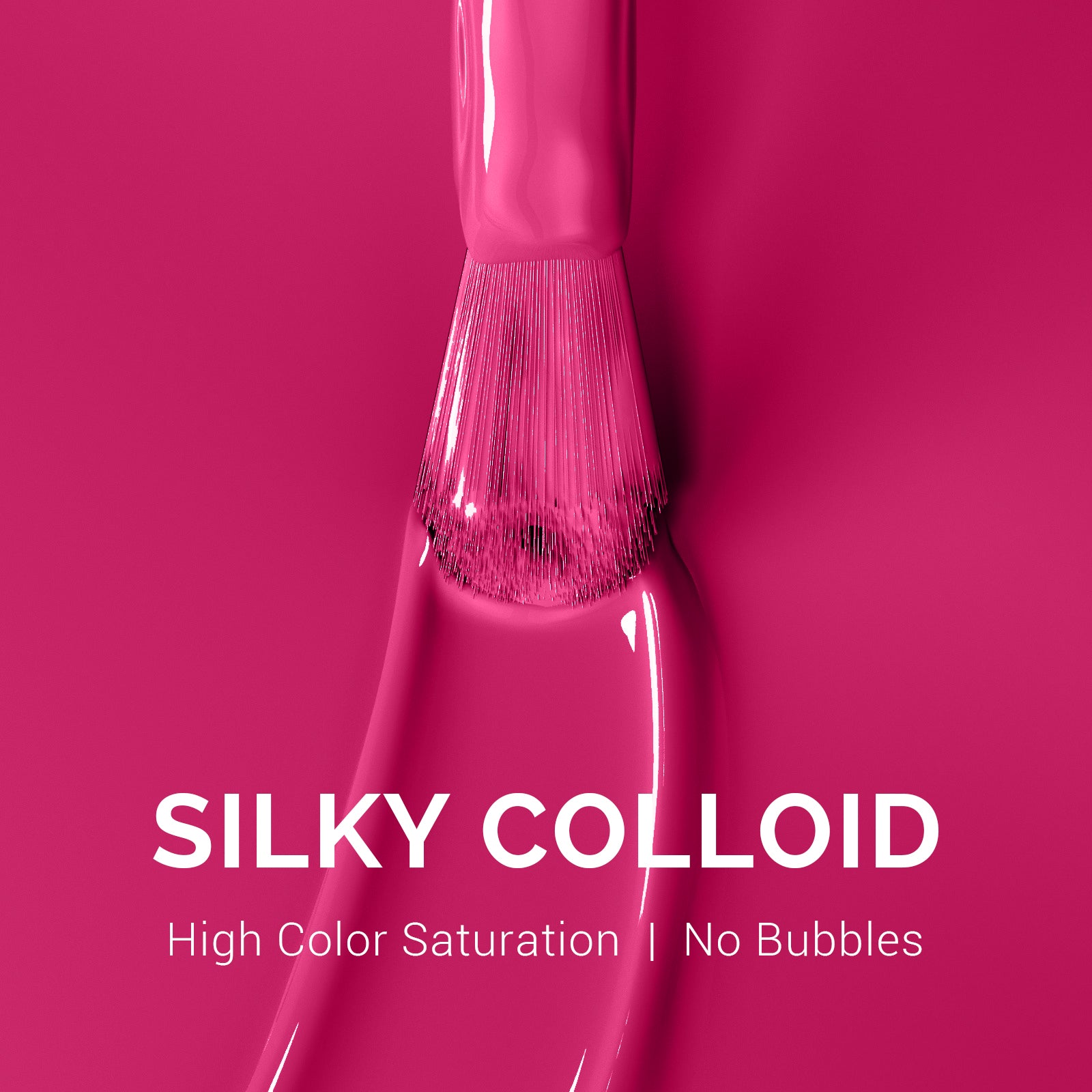 1652 Berry Wine Red - TPO-Free Faster UV Curing Gel Nail Polish(15ml) - 图片2