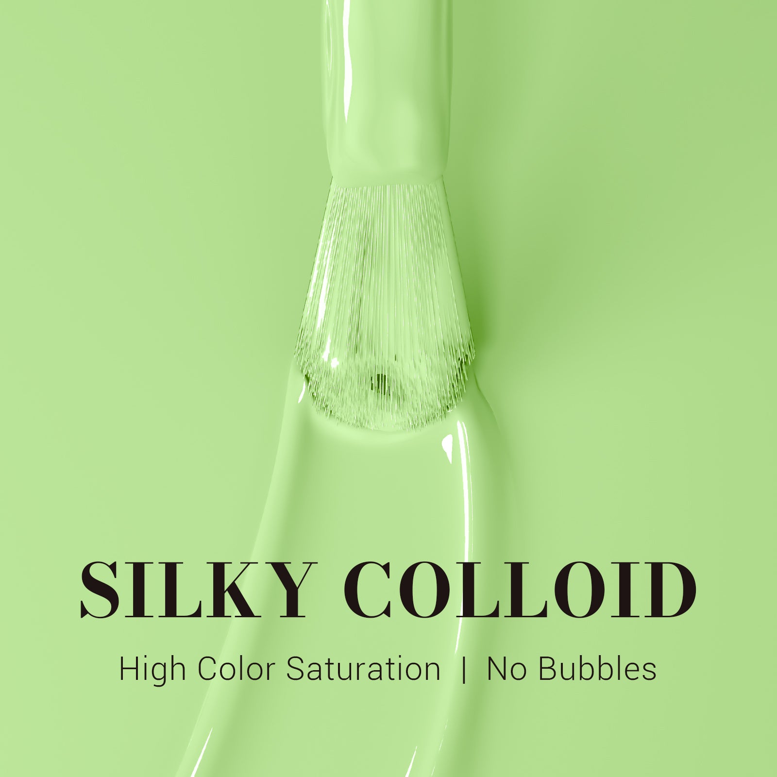 1658 Apple Green - TPO-Free Faster UV Curing Gel Nail Polish(15ml) - 图片2