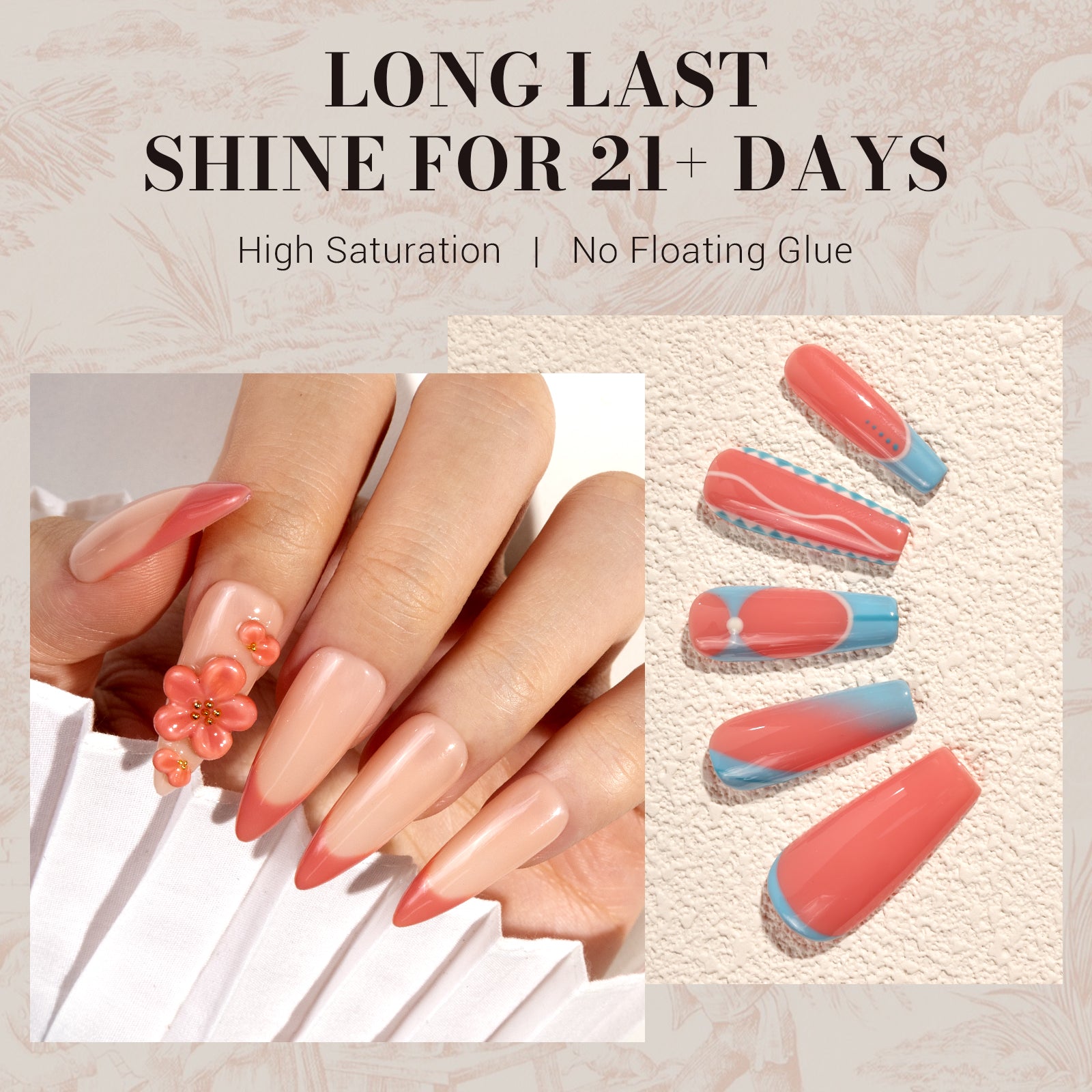 1660 Pink - TPO-Free Faster UV Curing Gel Nail Polish 0.5 fl oz/15ml - 图片5