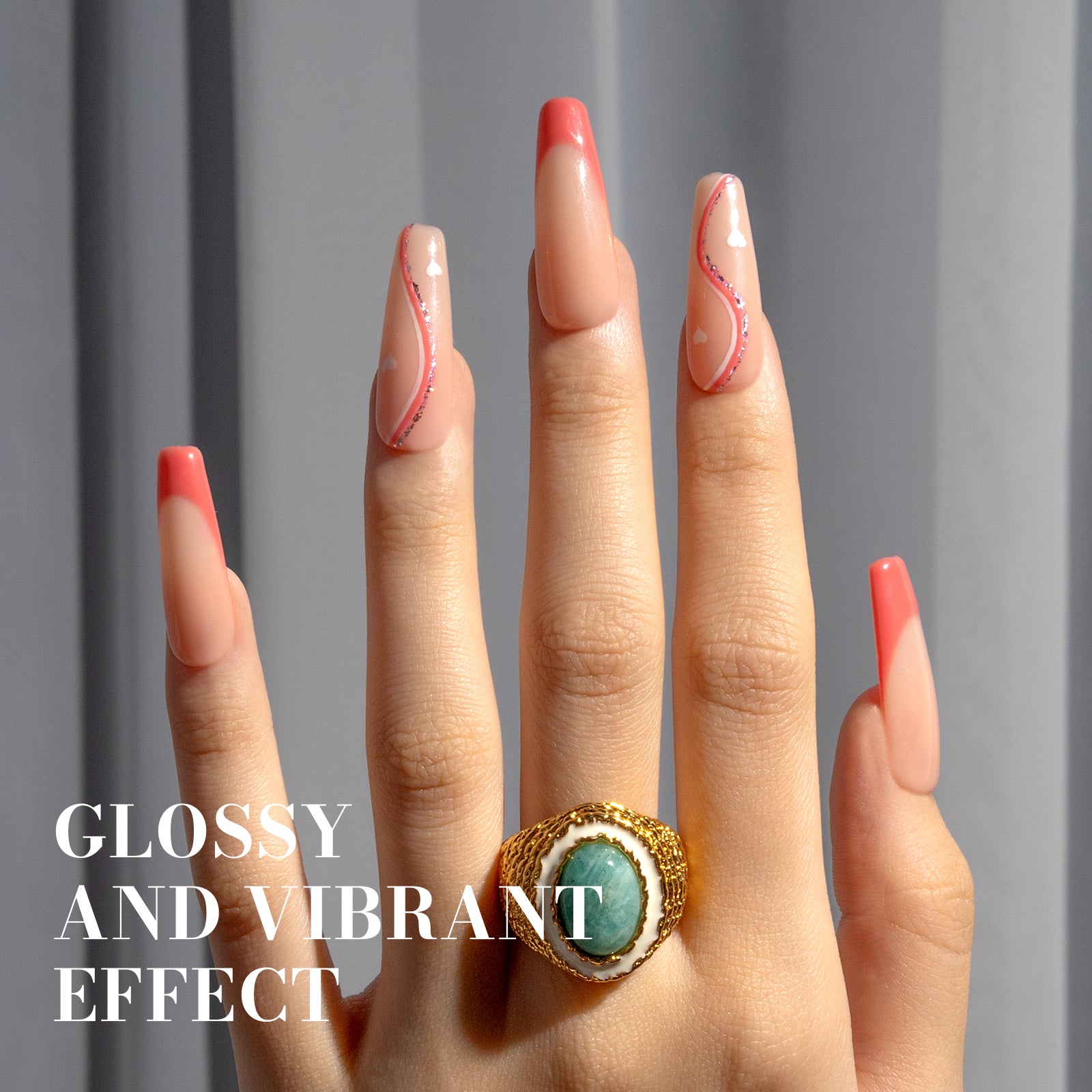 1660 Pink - TPO-Free Faster UV Curing Gel Nail Polish 0.5 fl oz/15ml - 图片6