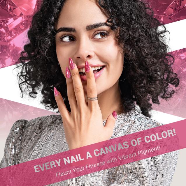 1662 Dazzling Pink - TPO-Free Thick Gel Nail Polish(15ml)