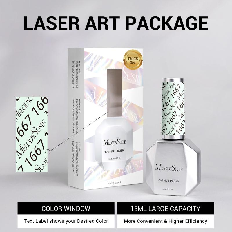 1667 Golf Green - TPO-Free Thick Gel Nail Polish(15ml)