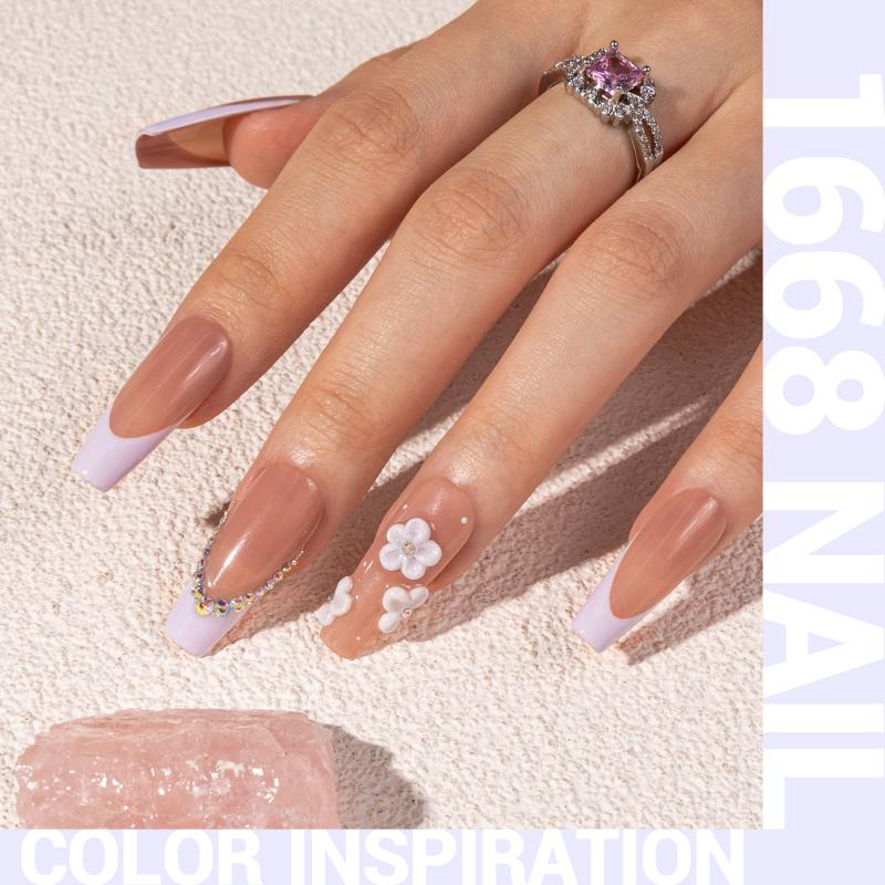 1668 Tennis Purple - TPO-Free Thick Gel Nail Polish(15ml)