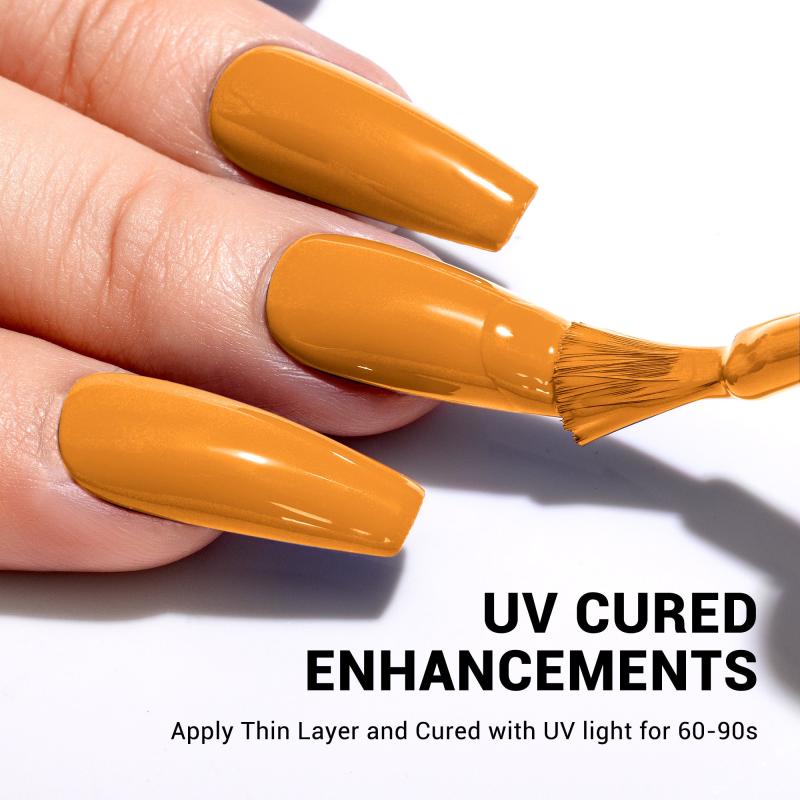 1670 Pumpkin Yarn  Orange - TPO-Free Thick Gel Nail Polish(15ml)