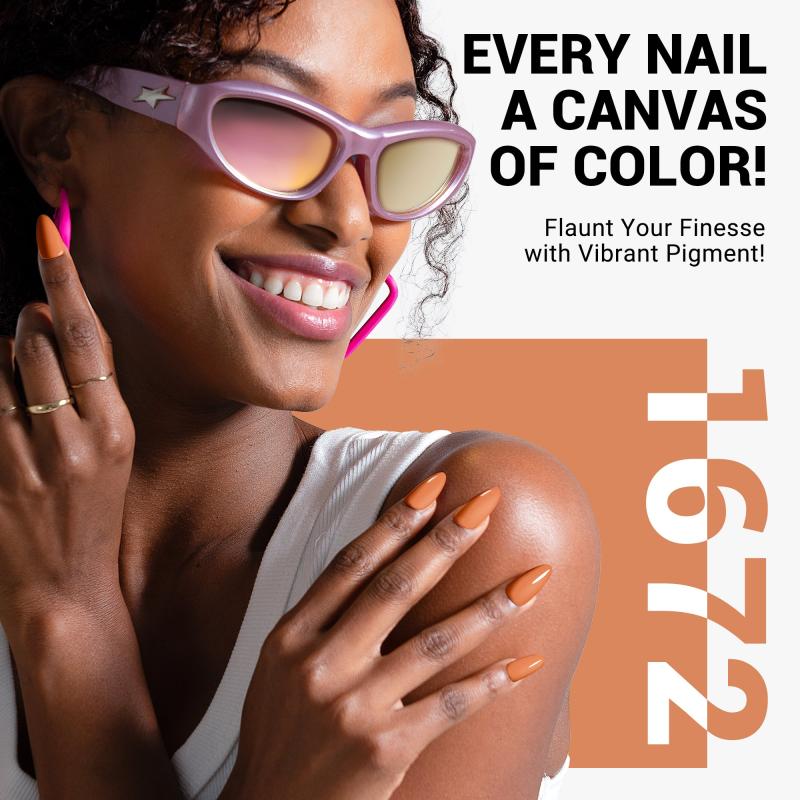 1672 Hiking Brown - TPO-Free Thick Gel Nail Polish(15ml)