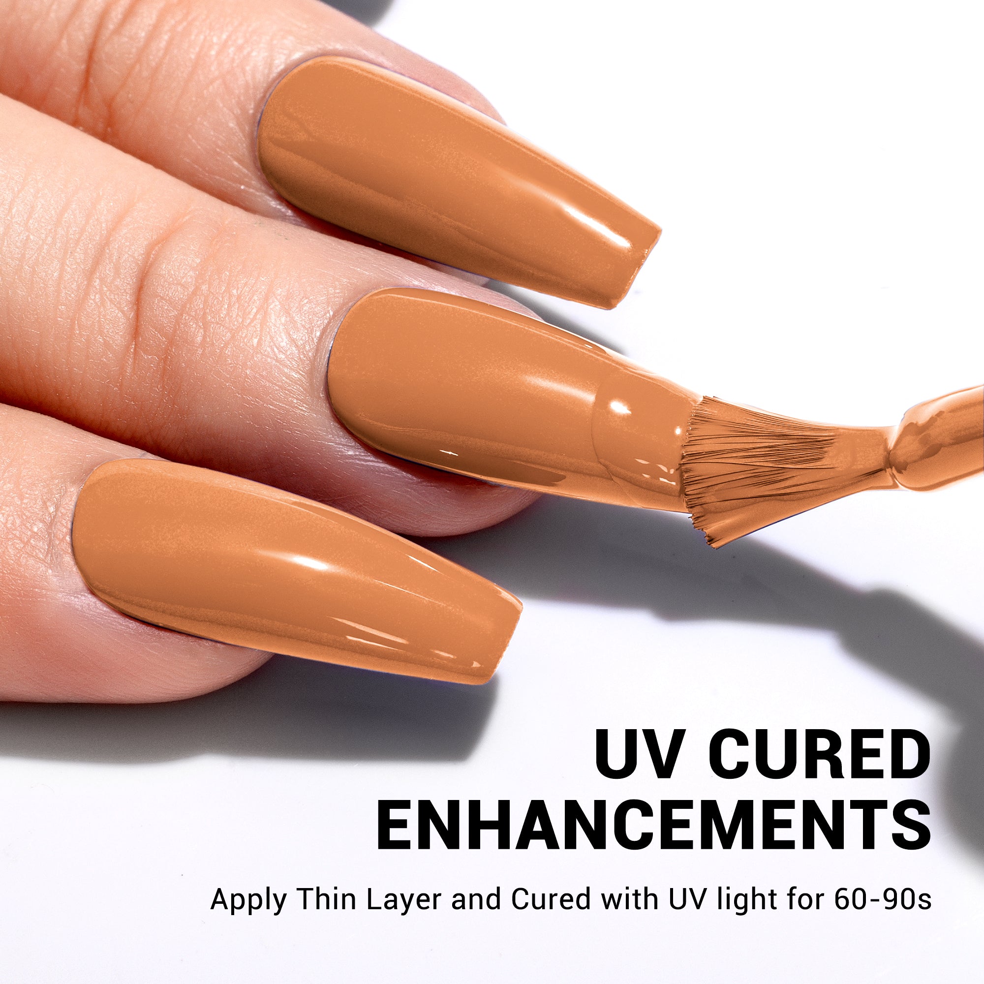 1672 Hiking Brown - TPO-Free Thick Gel Nail Polish(15ml) - 图片5