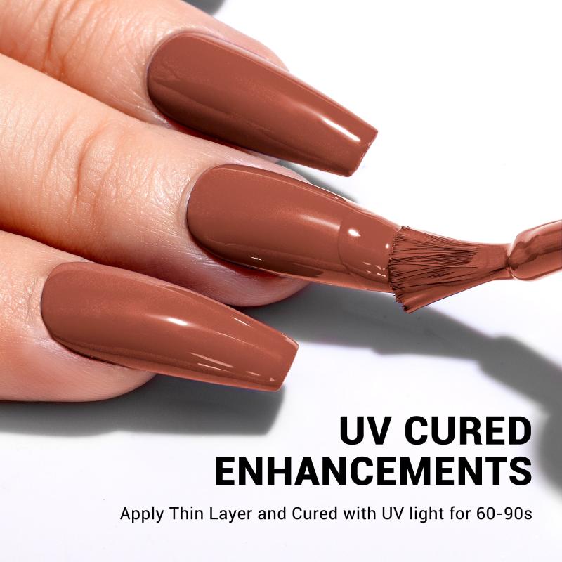 1674 Rosewood Yarn - TPO-Free Thick Gel Nail Polish(15ml)