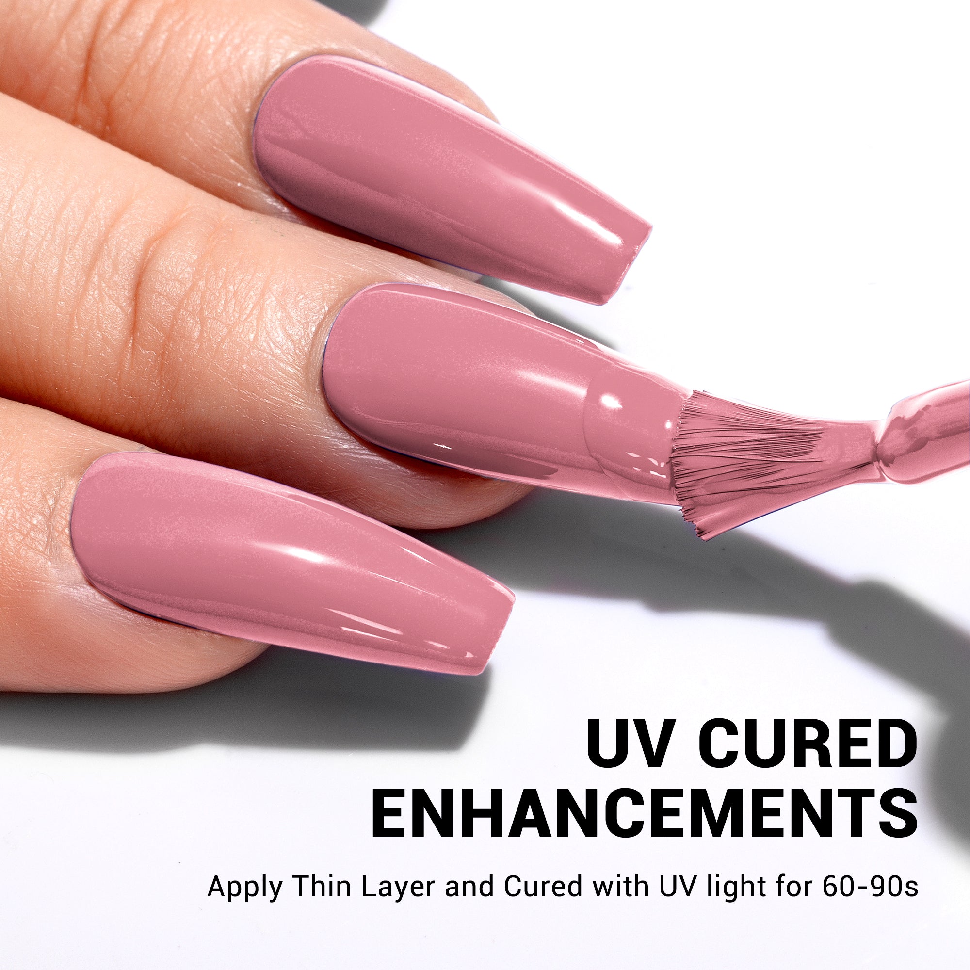 1677 Yoga Pink - TPO-Free Thick Gel Nail Polish(15ml) - 图片5