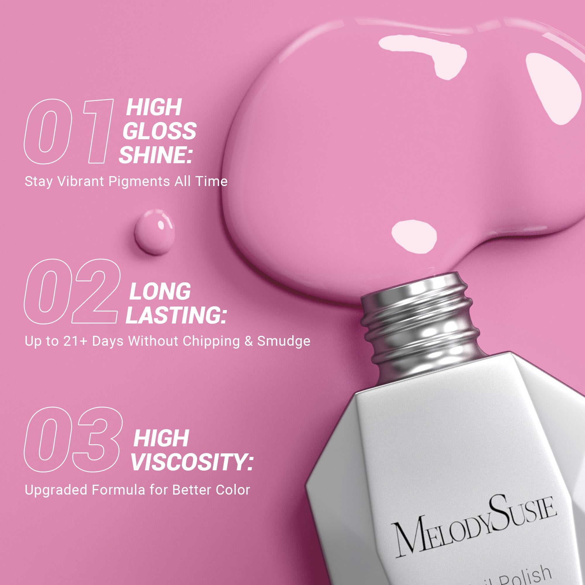 1678 Lilac knitted Purple - TPO-Free Thick Gel Nail Polish(15ml) - 图片3