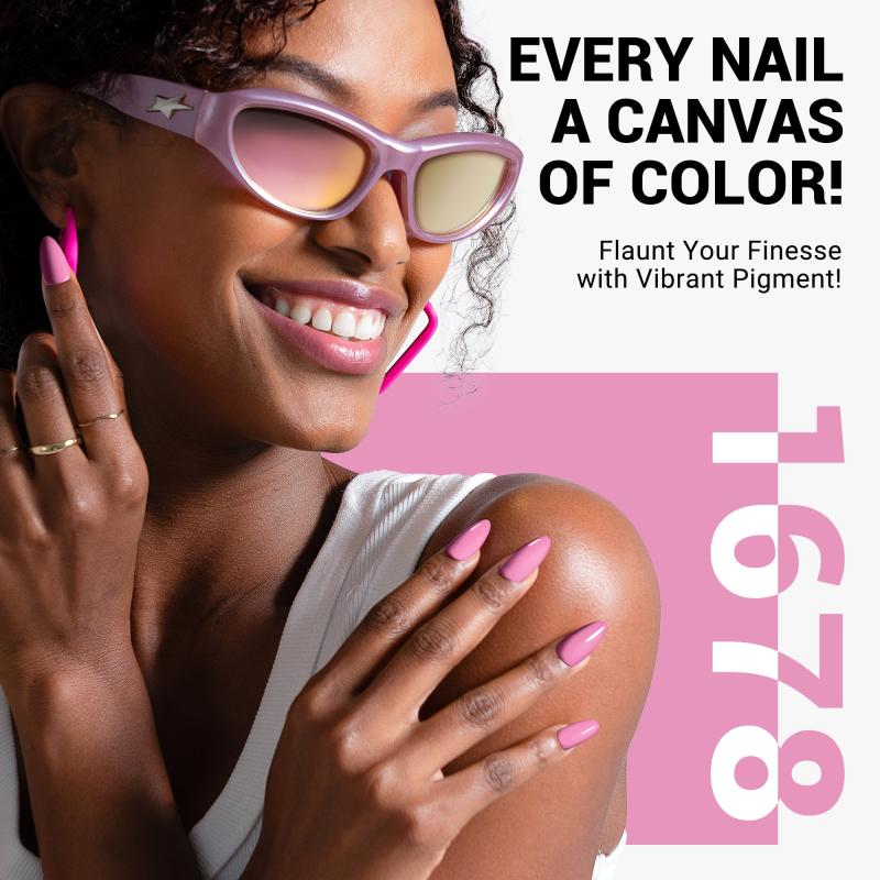 1678 Lilac knitted Purple - TPO-Free Thick Gel Nail Polish(15ml)