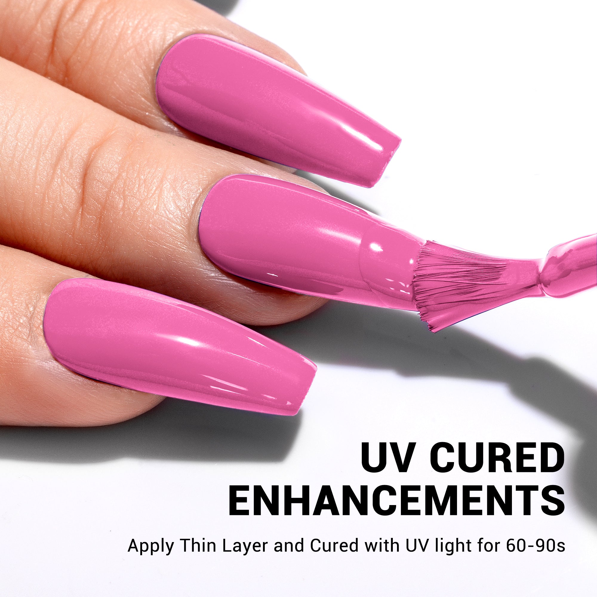 1679 Rosehip Knitted Pink  - TPO-Free Thick Gel Nail Polish(15ml) - 图片5