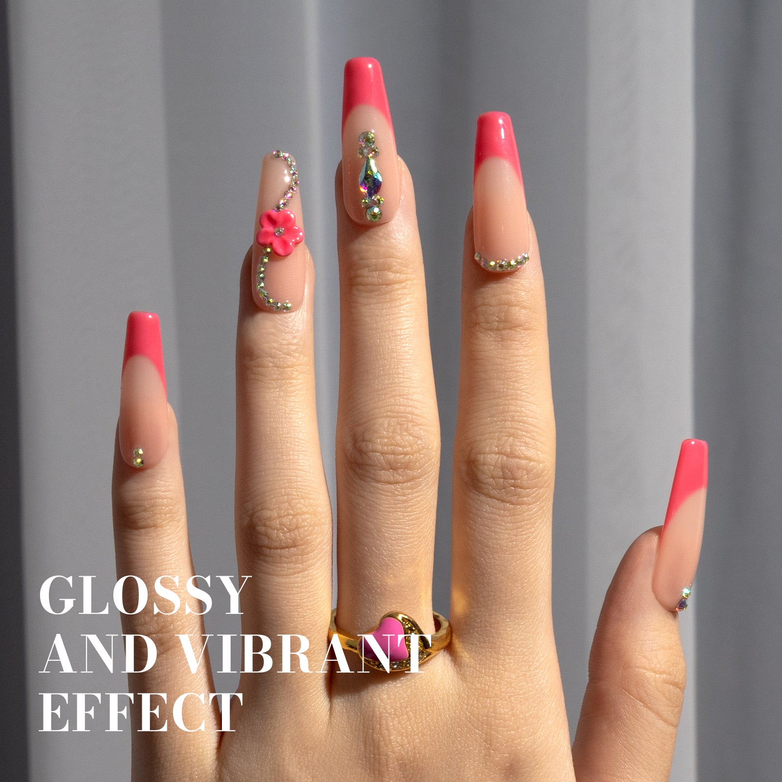 1682 Pink - TPO-Free  Faster UV Curing Gel Nail Polish 0.5 fl oz/15ml - 图片5