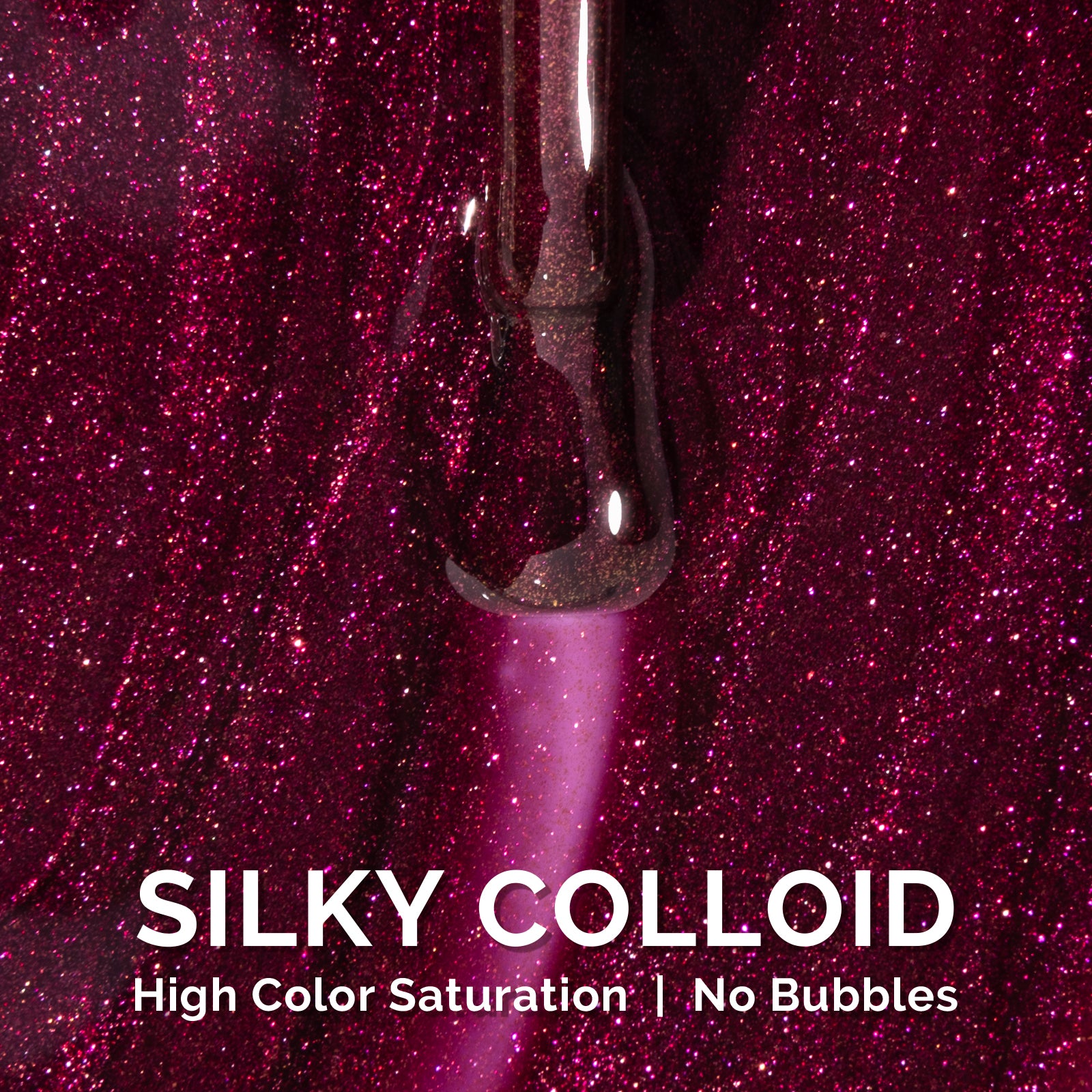 1748 Mystic Purple - TPO-Free Faster UV Curing Gel Nail Polish 0.5 fl oz/15ml - 图片2