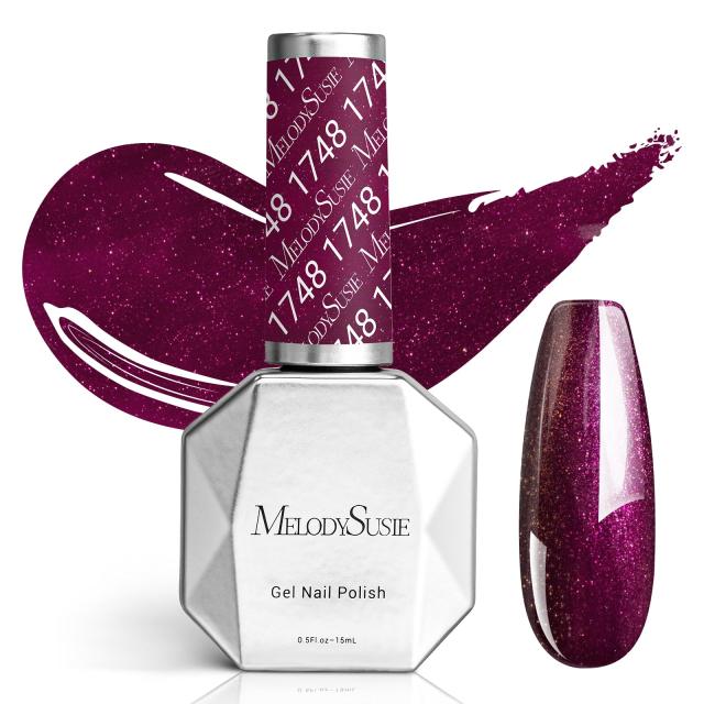 1748 Mystic Purple - TPO-Free Faster UV Curing Gel Nail Polish 0.5 fl oz/15ml