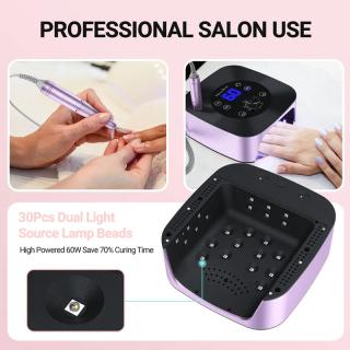 XC320C 2 in 1 Nail Lamp with Nail Drill 30,000RPM
