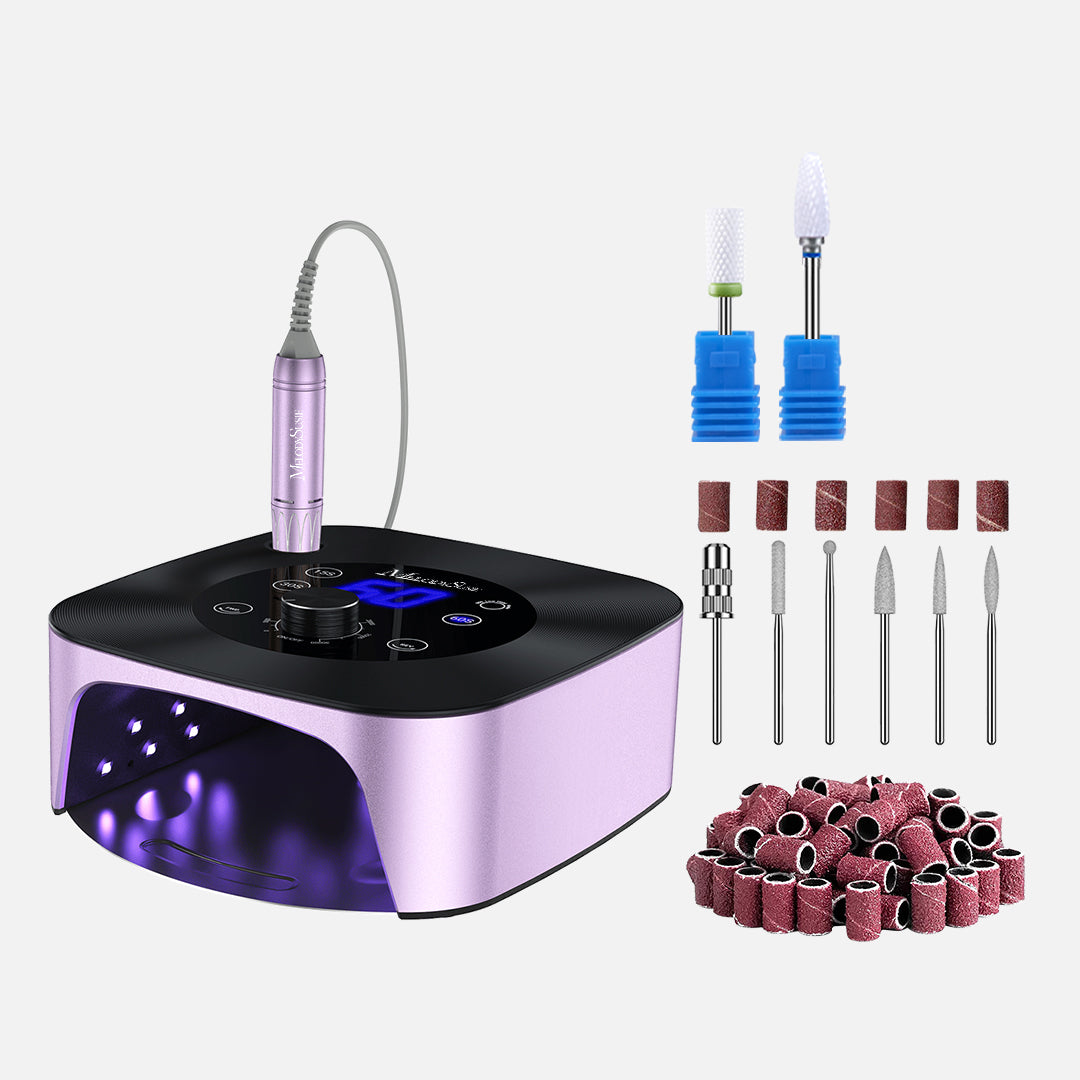 XC320C 2 in 1 Nail Lamp with Nail Drill 30,000RPM - 图片2