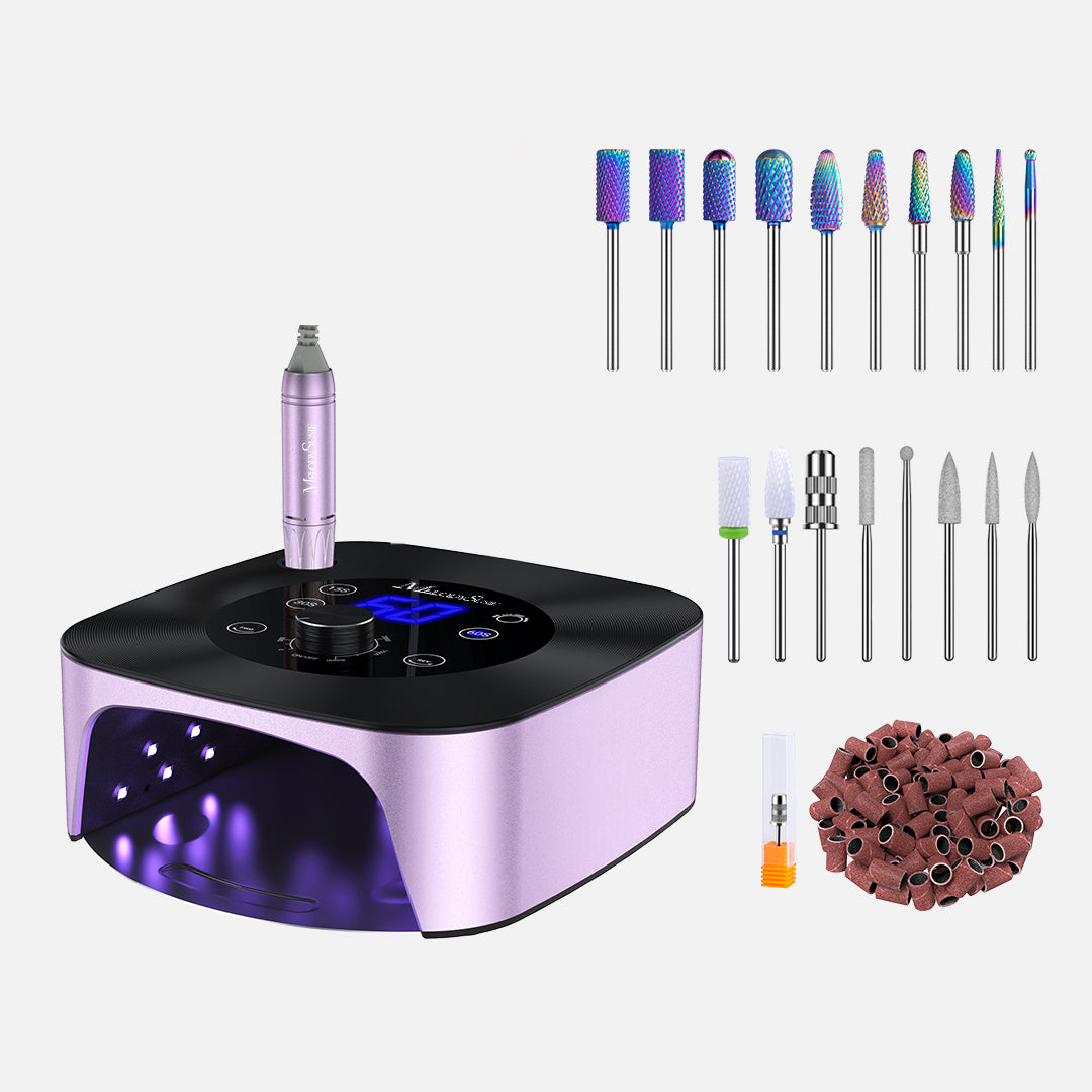 XC320C 2 in 1 Nail Lamp with Nail Drill Kit - 图片3