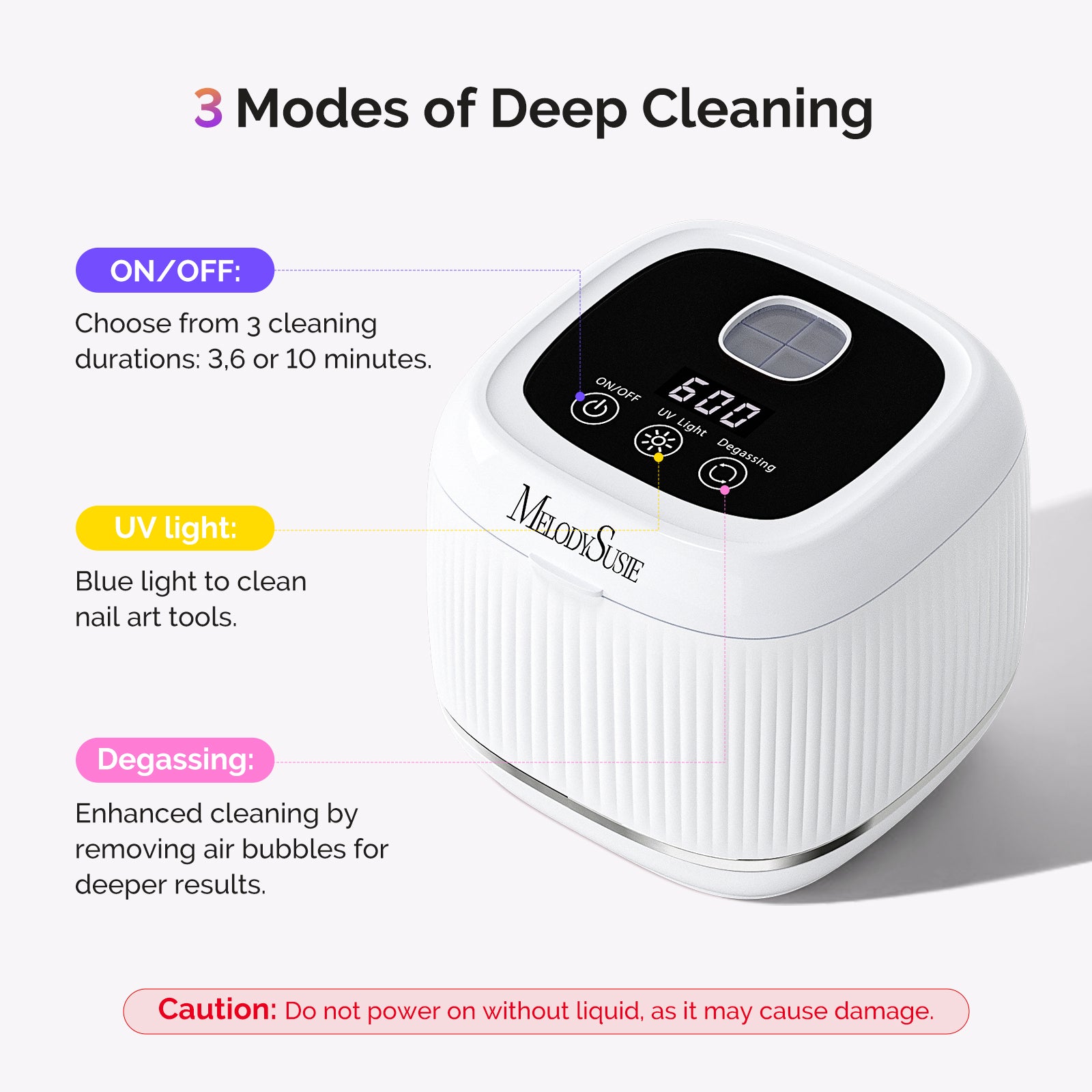 2 in 1 Ultrasonic Cleaner Machine for Manicure - Image17
