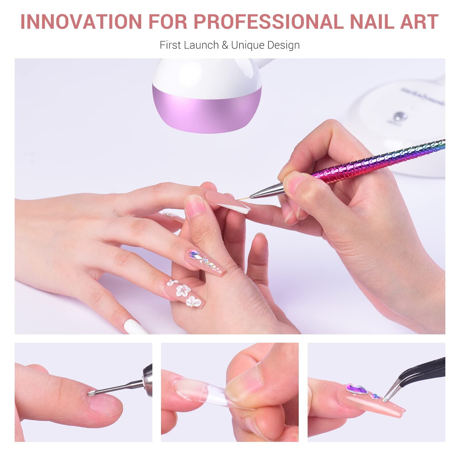 S-Pro09M(Spro09D) 2 in 1 UV LED Nail Art Lamp - 图片2