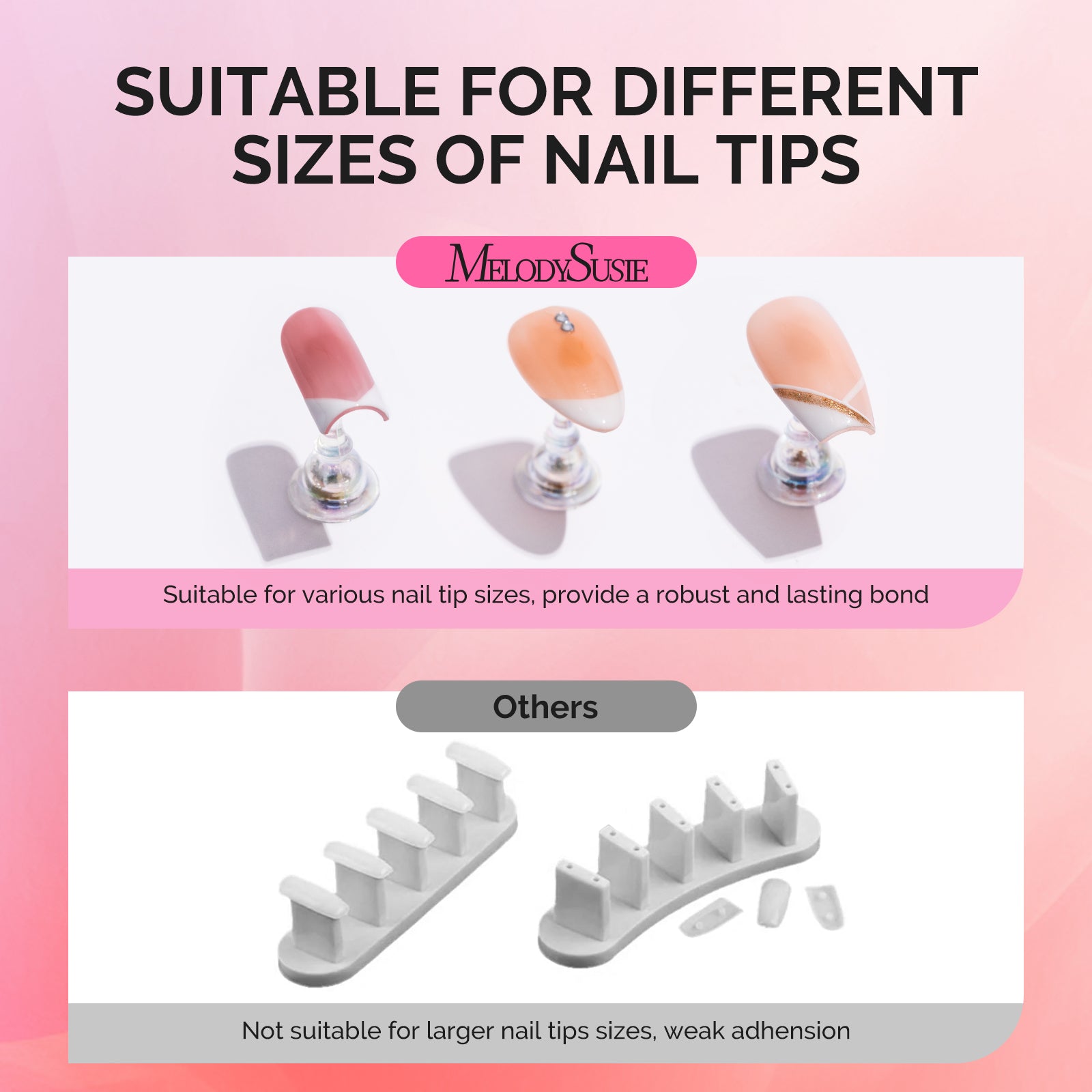 2 Sets Acrylic Magnetic Nail Stand - 图片6
