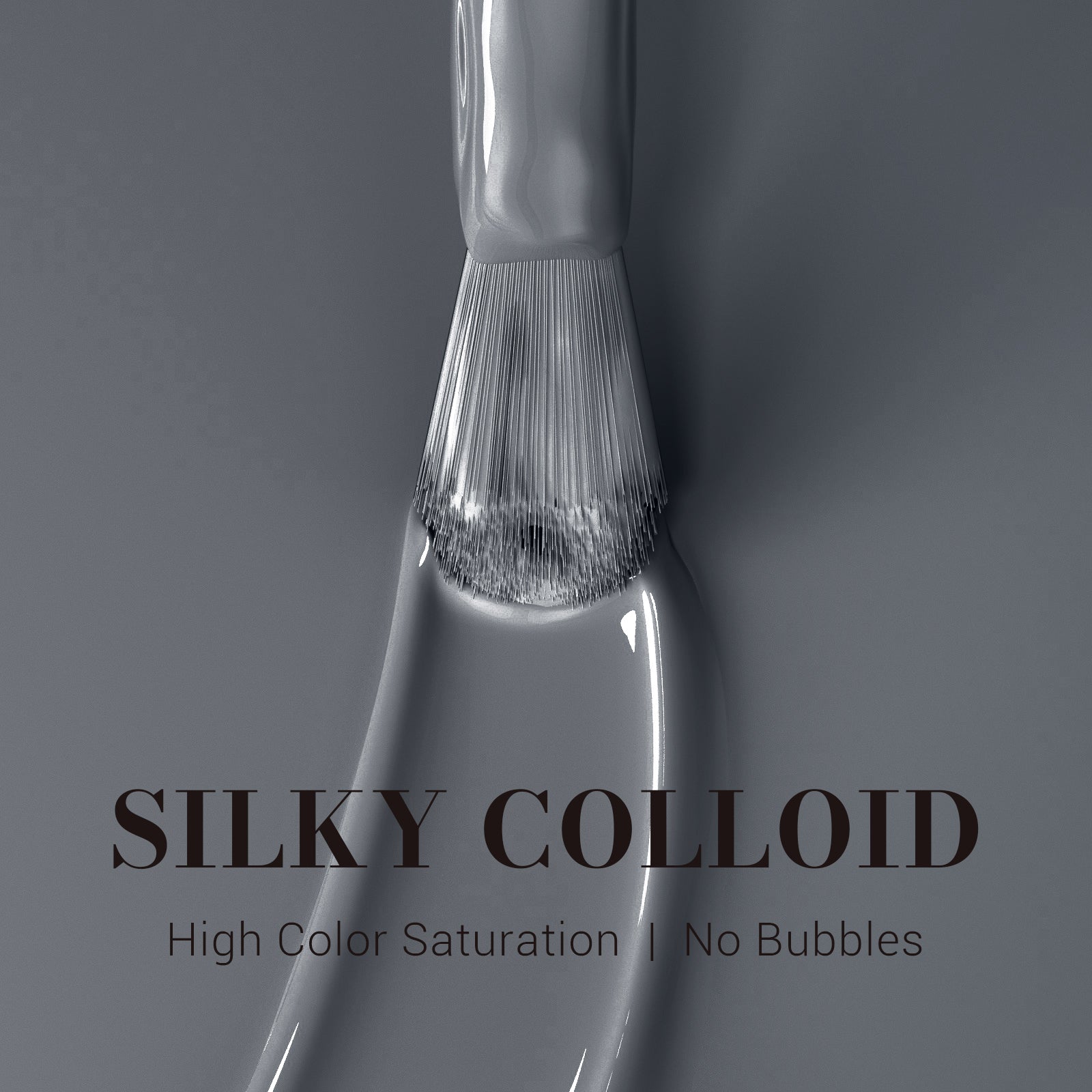 246 Sesame Gray - TPO-Free Faster UV Curing Gel Nail Polish 0.5 fl oz/15ml - 图片2