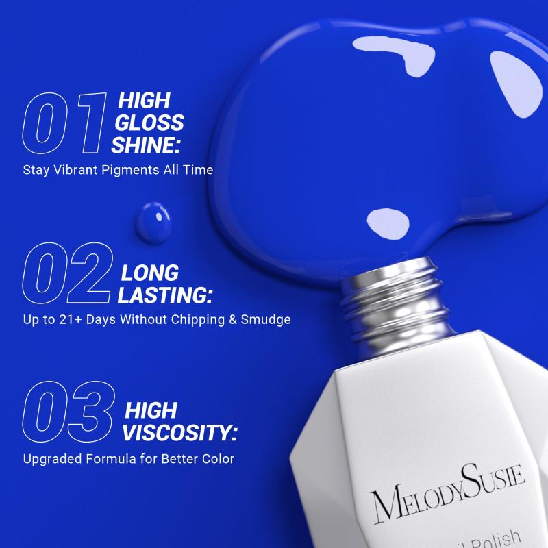 269 Royal Blue - TPO-Free Thick Gel Nail Polish (15ml)