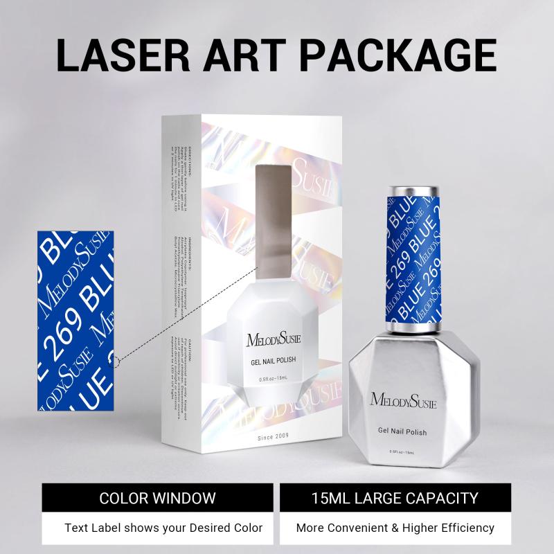 269 Royal Blue - TPO-Free Thick Gel Nail Polish (15ml)