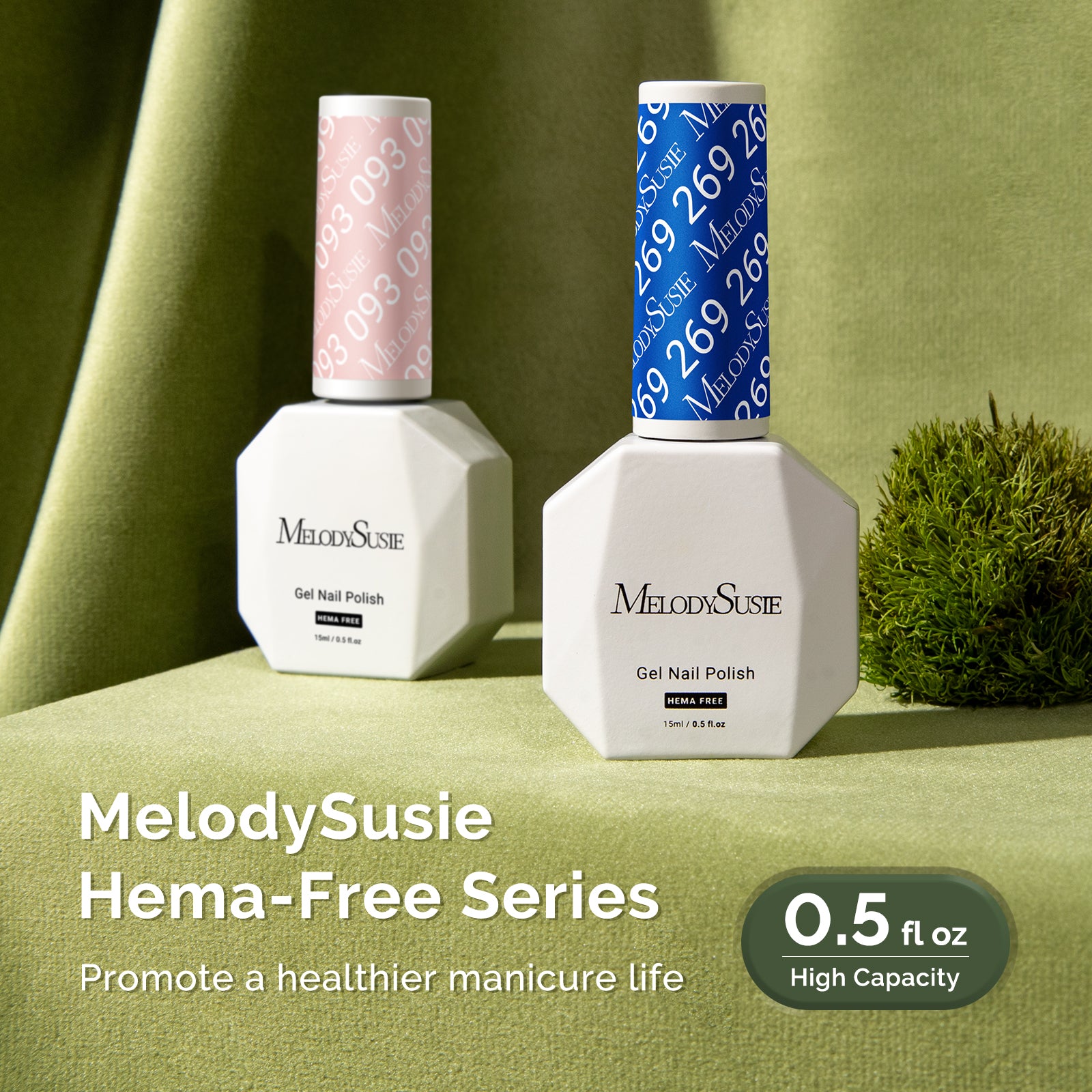 269 Royal Blue - HEMA-Free Gel Nail Polish 0.5 fl oz/15ml - 图片7