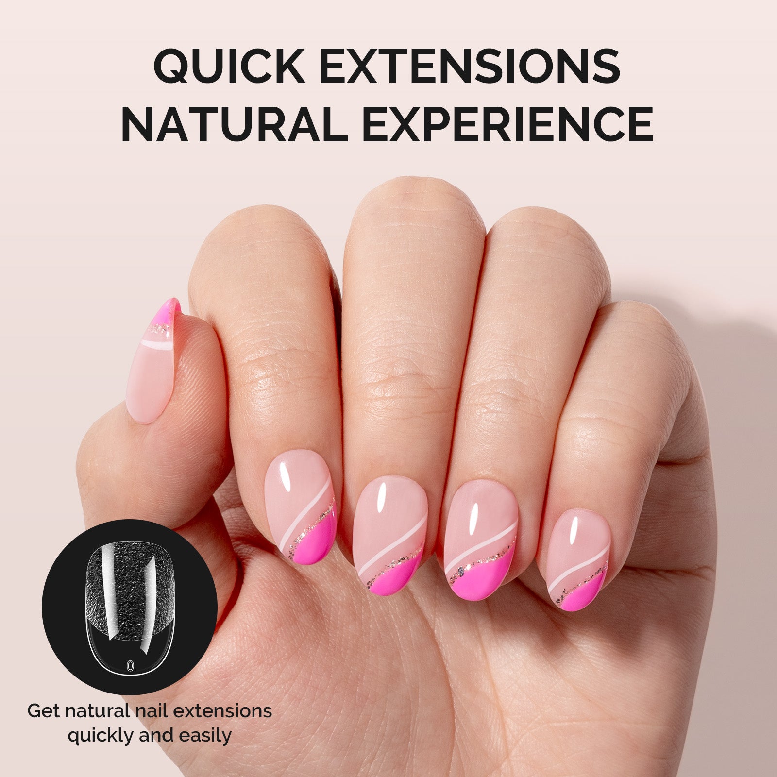 300Pcs Half Matte Clear Acrylic Full Cover Nail Tips - Image10